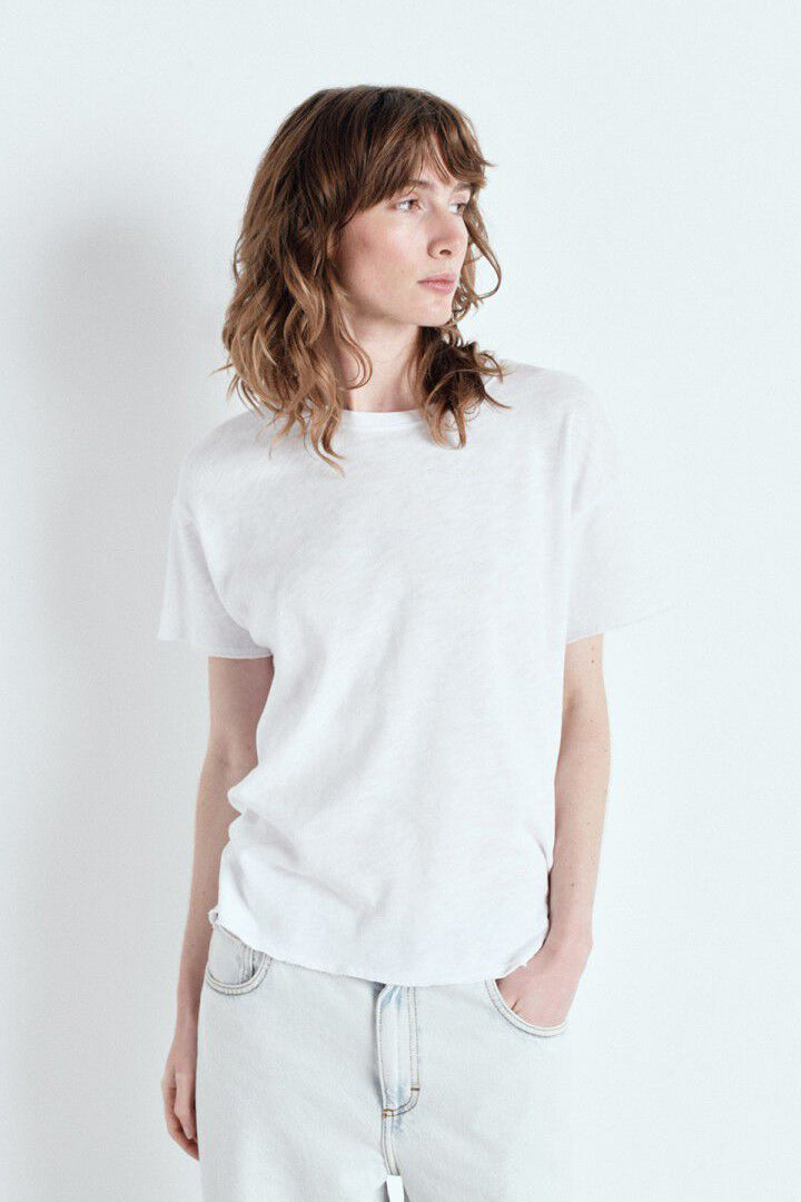 Sonoma Round Neck Tee - White - RUM Amsterdam