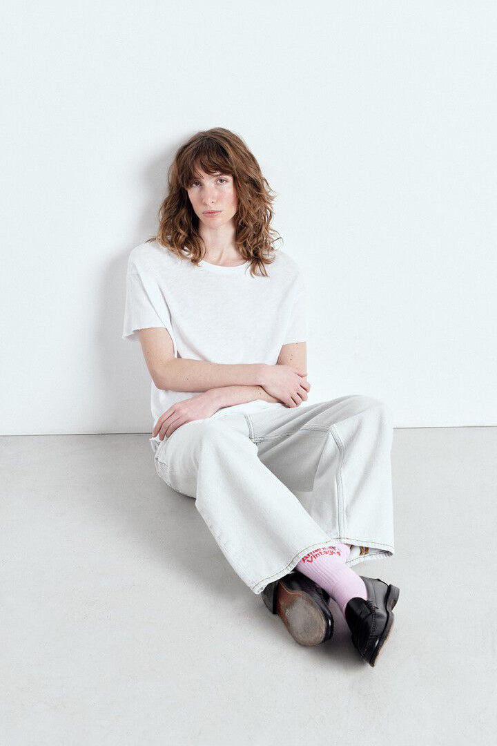 Sonoma Round Neck Tee - White - RUM Amsterdam