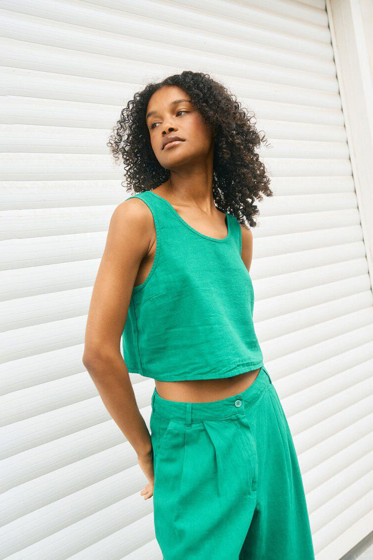 Toyabay Top - Mint - RUM Amsterdam