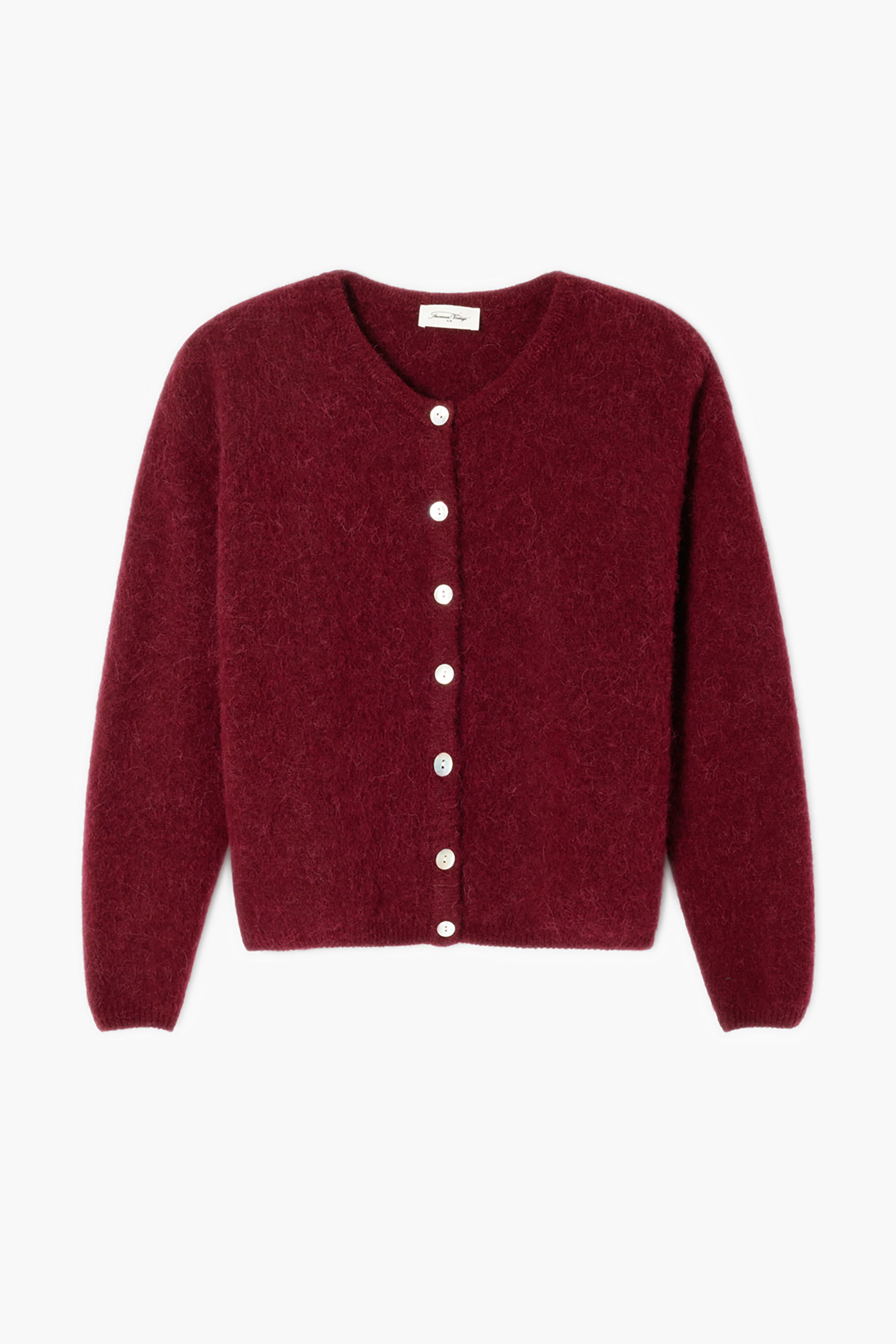 Vitow Cardigan - Cherry Melange