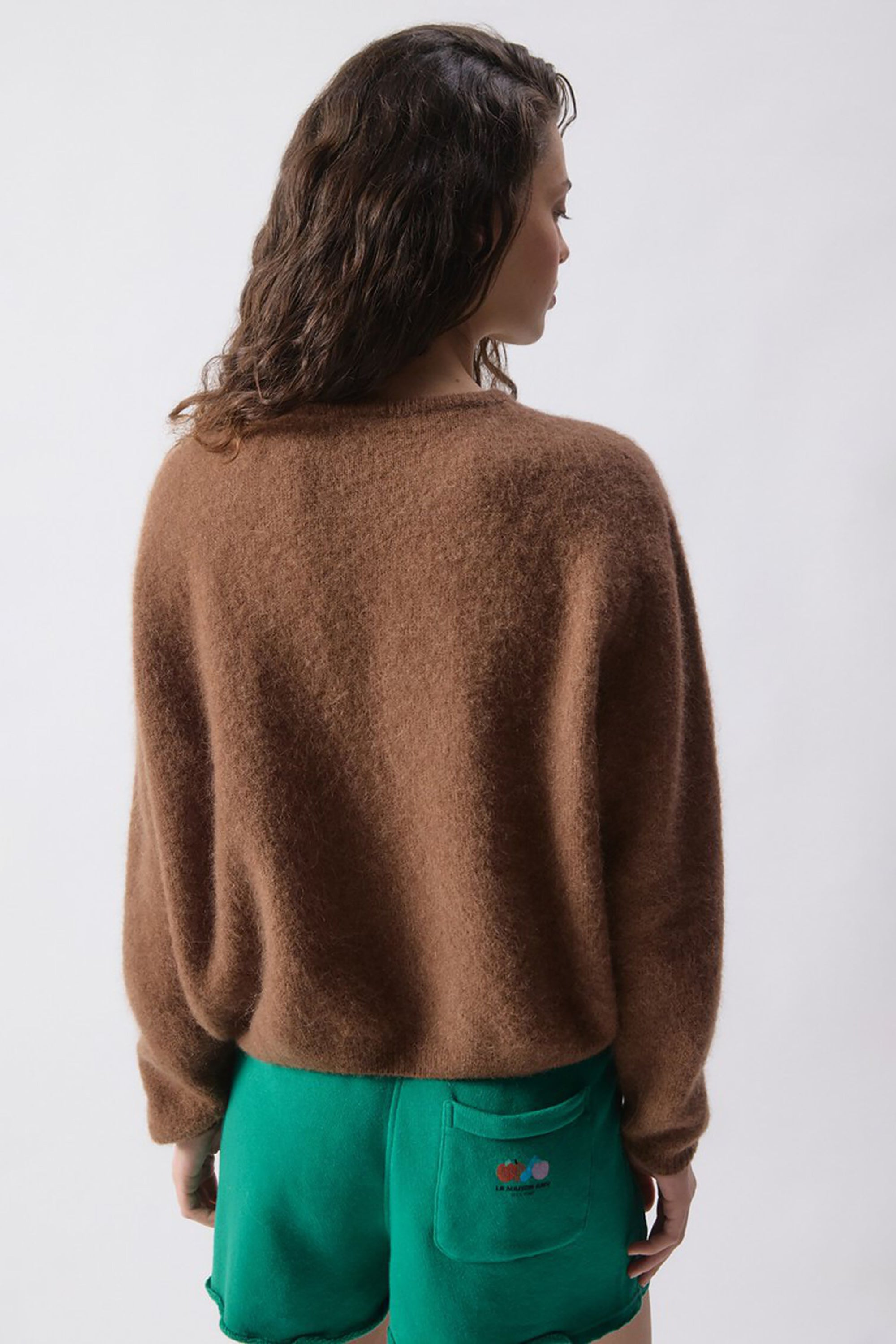 Vitow Cardigan - Chocolate Melange