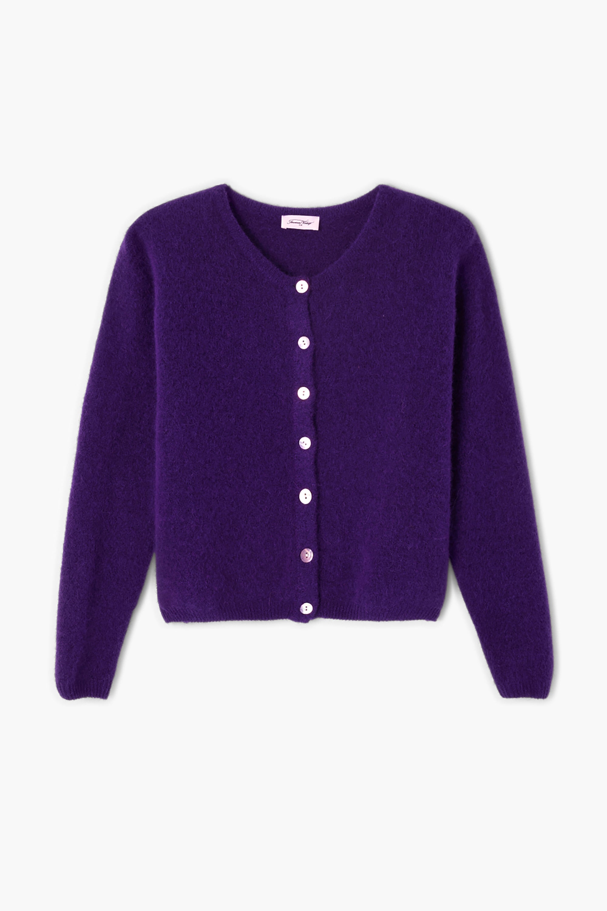 Vitow Cardigan - Eggplant