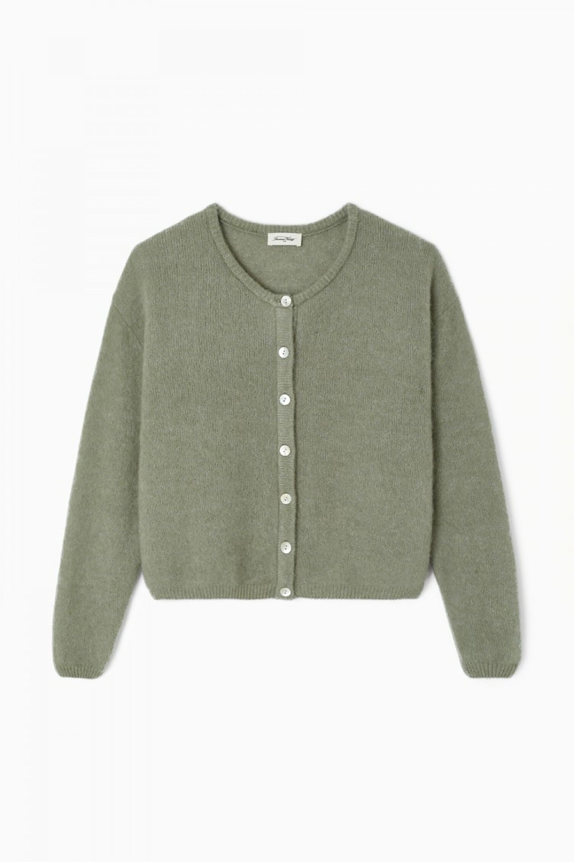 Vitow Cardigan - Khaki Multi Melange - RUM Amsterdam