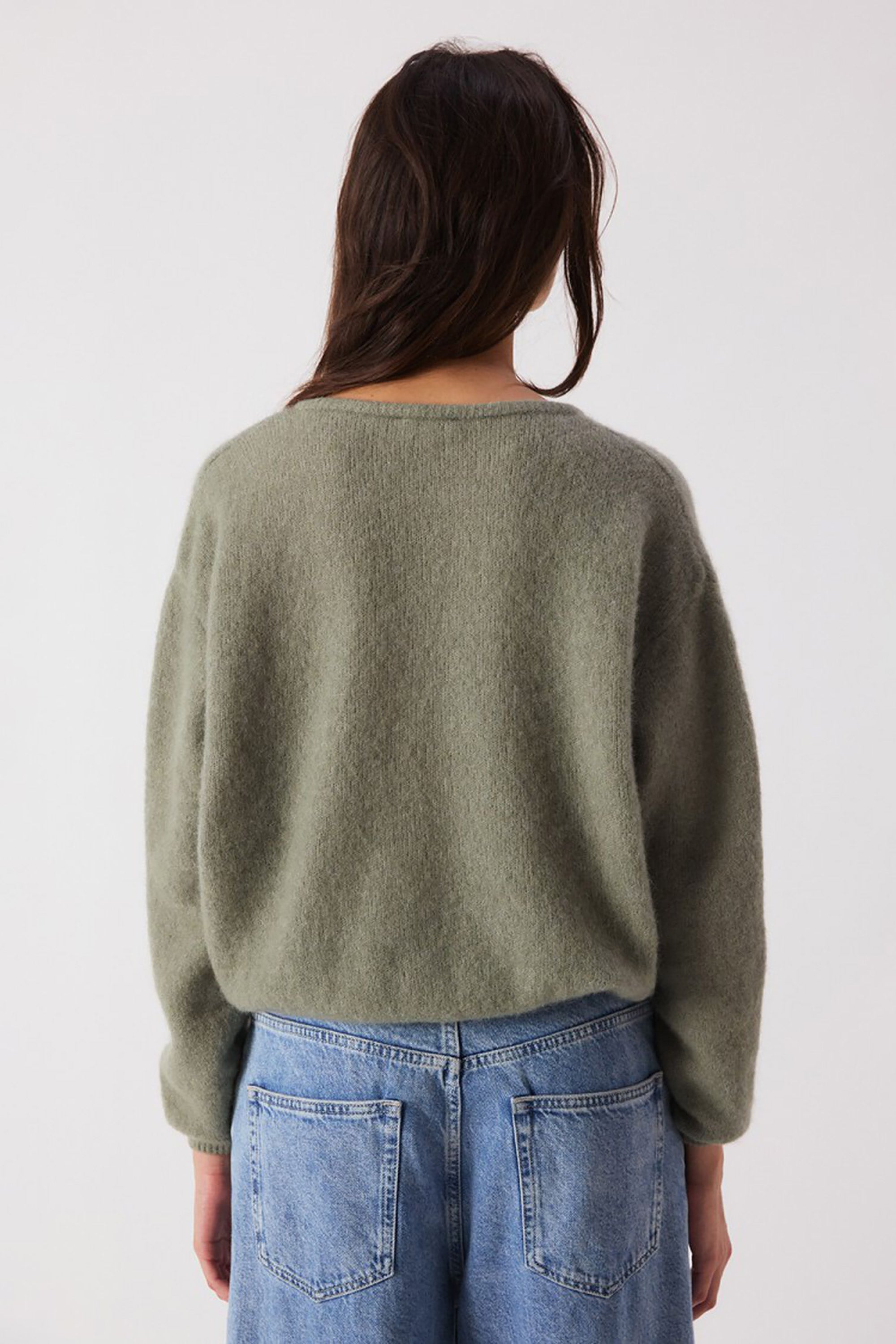 Vitow Cardigan - Khaki Multi Melange - RUM Amsterdam