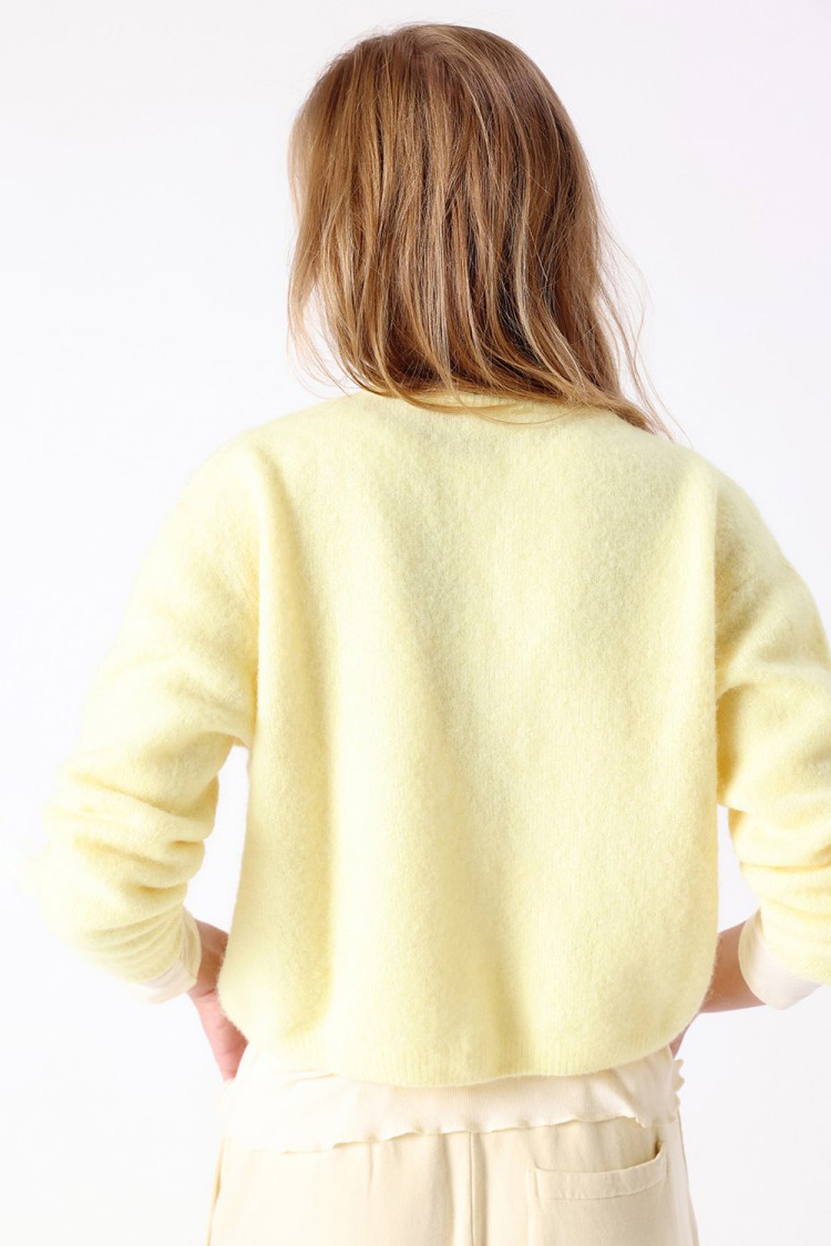 Vitow Cardigan - Lemon Tree Melange - RUM Amsterdam