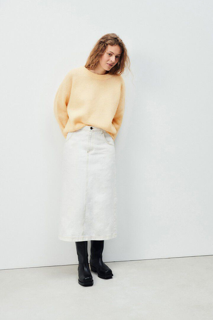 American Vintage Vitow Jumper - Cheesecake Melange - RUM Amsterdam