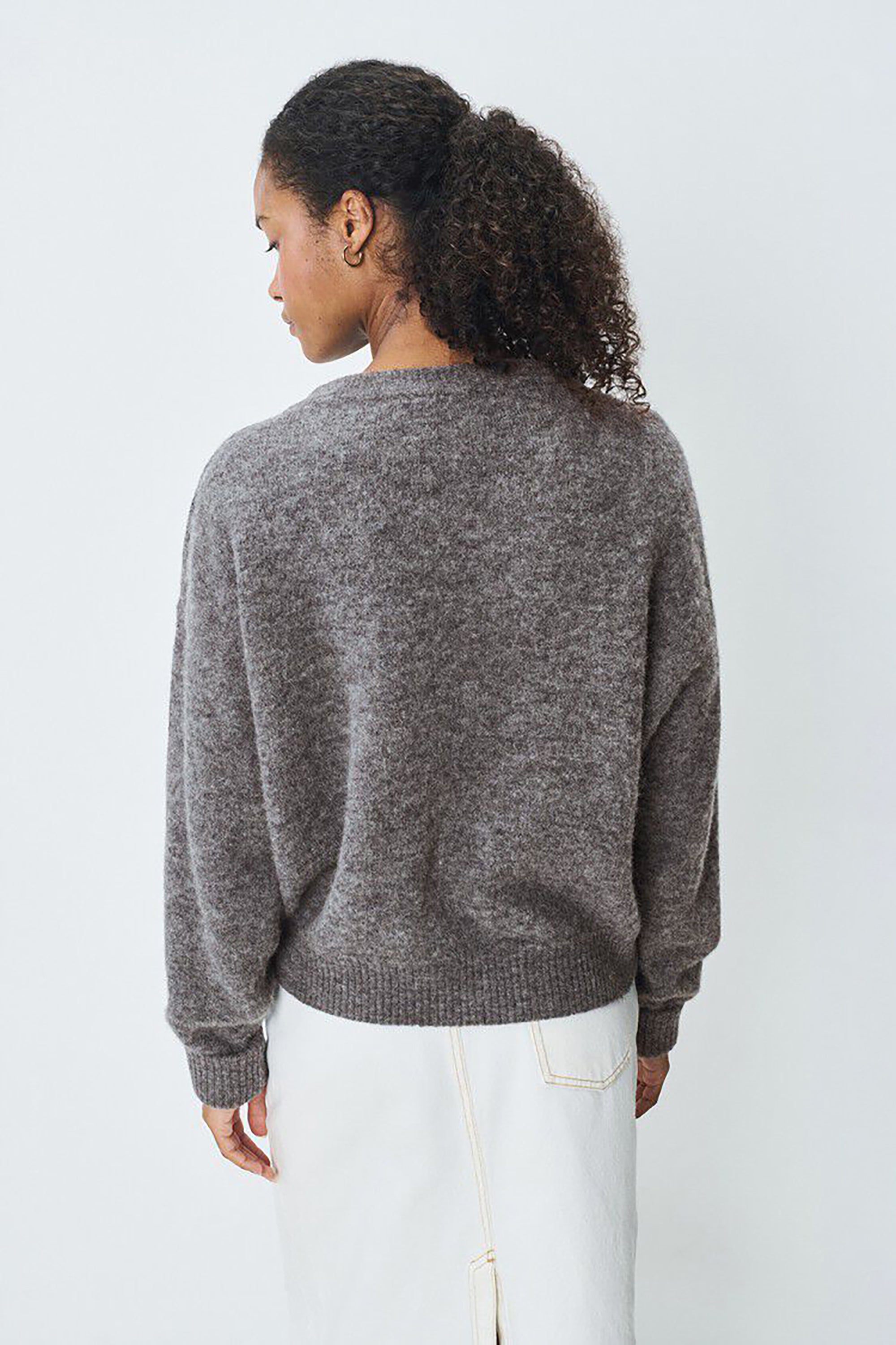 Vitow Jumper - Steel Melange - RUM Amsterdam