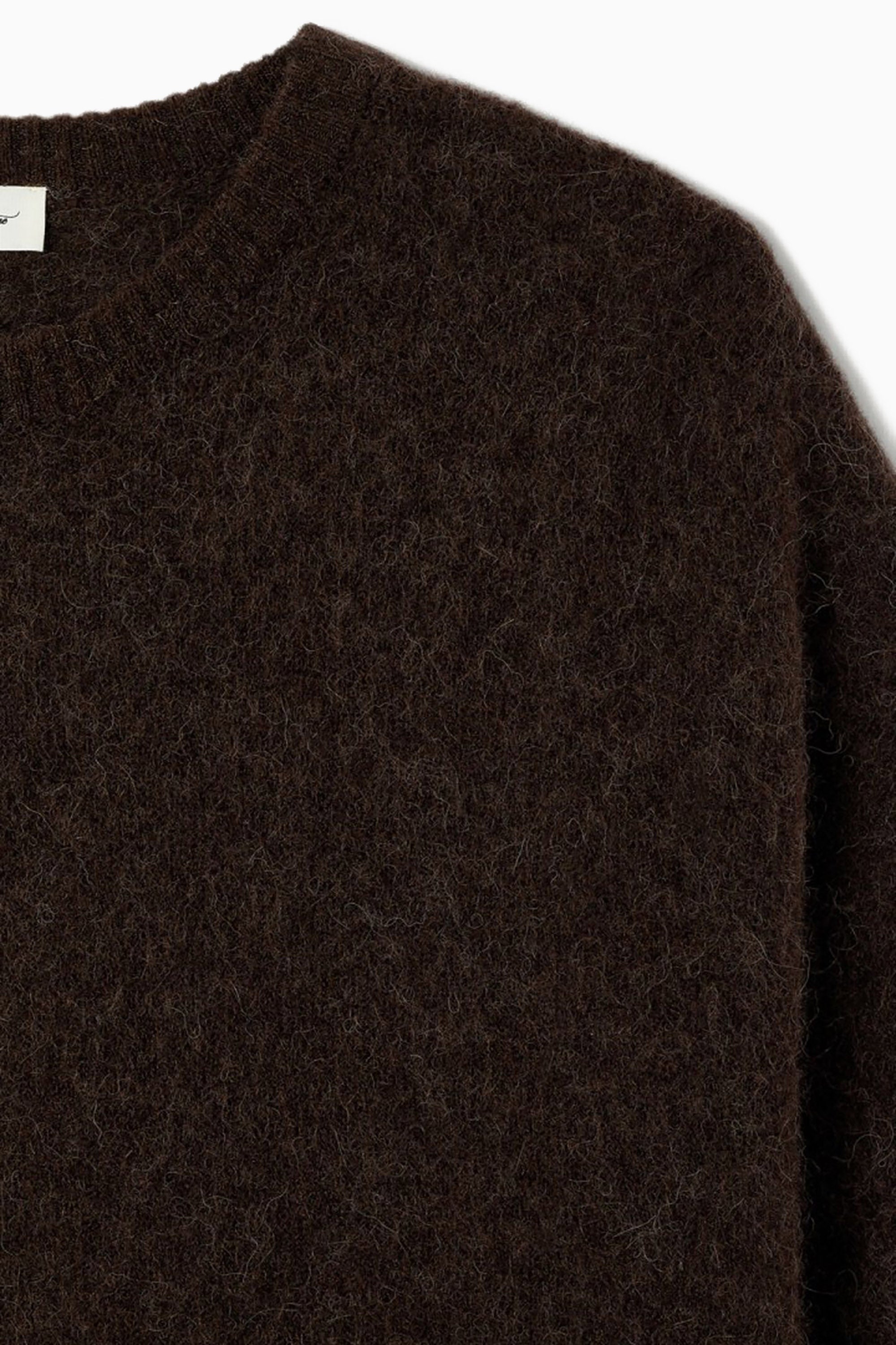 Vitow Oversized Jumper - Coffee Melange