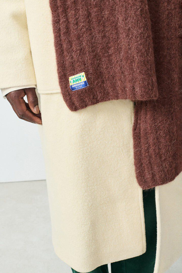 Vitow Scarf - Choco Black Melange - RUM Amsterdam