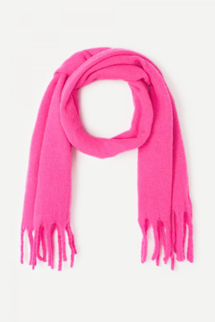 American Vintage Zinaco Scarf - Fluo Pink - RUM Amsterdam