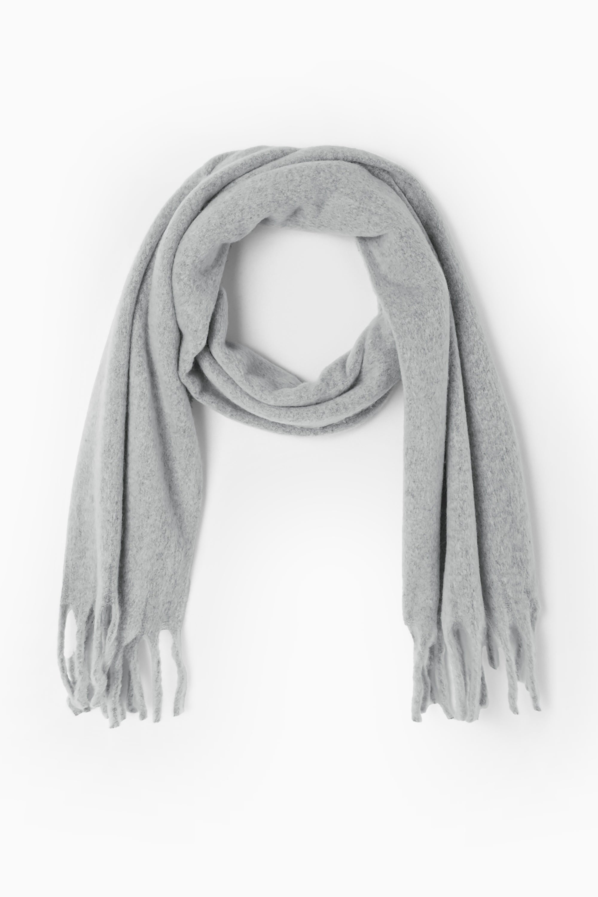 Zinaco Scarf - Grey Black Melange