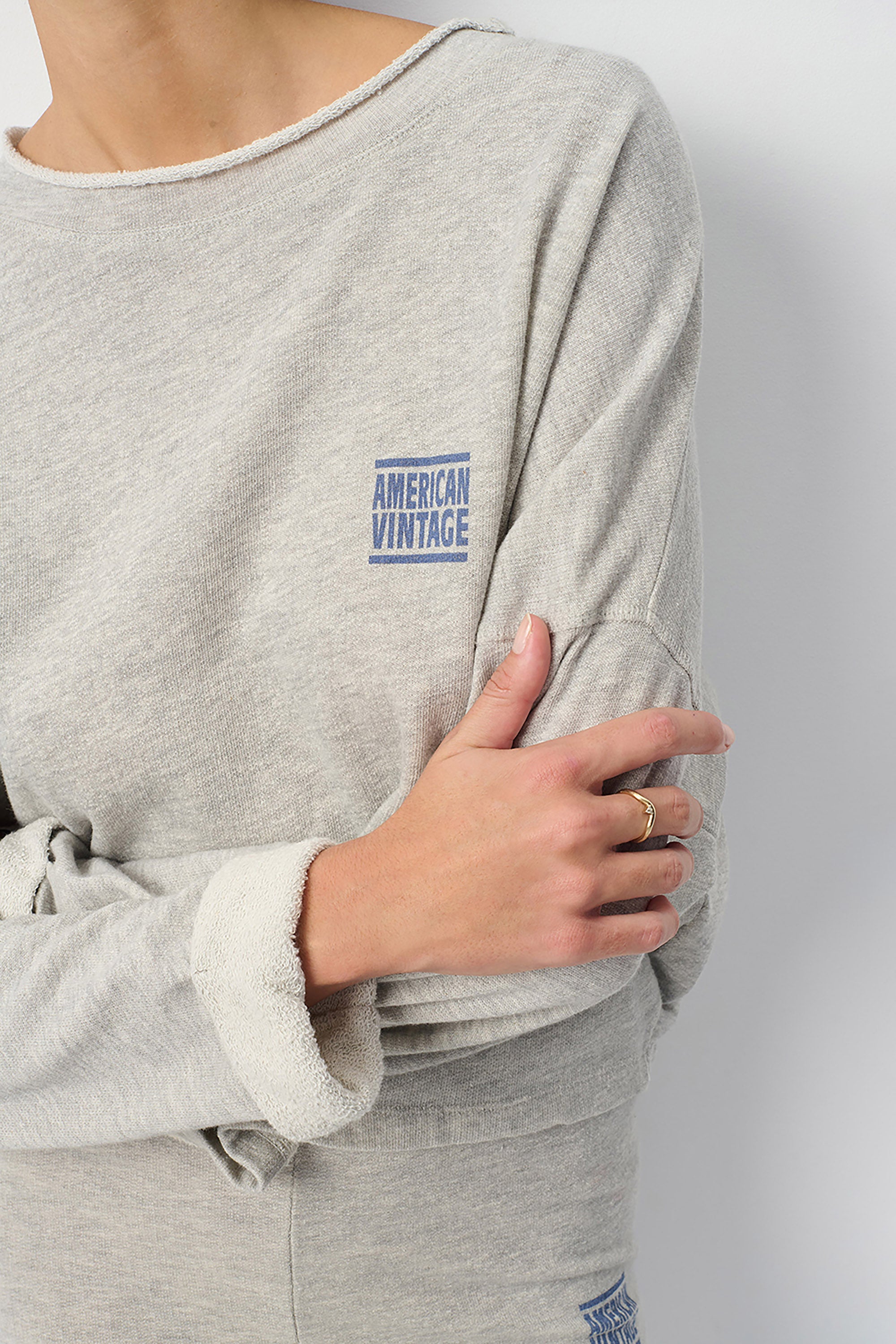 Zofbay Sweatshirt - Heather Grey - RUM Amsterdam