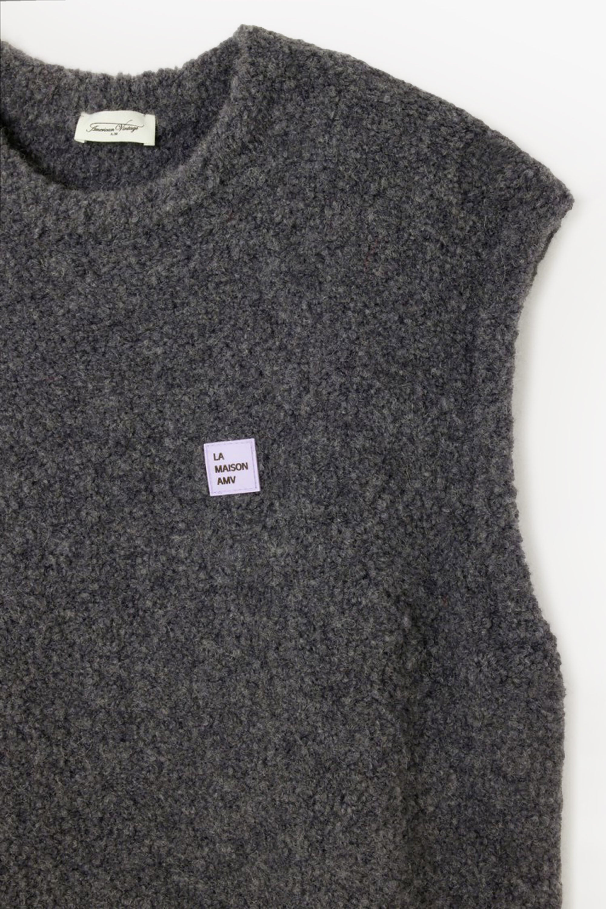 Zolly Sleeveless Jumper - Metal Melange