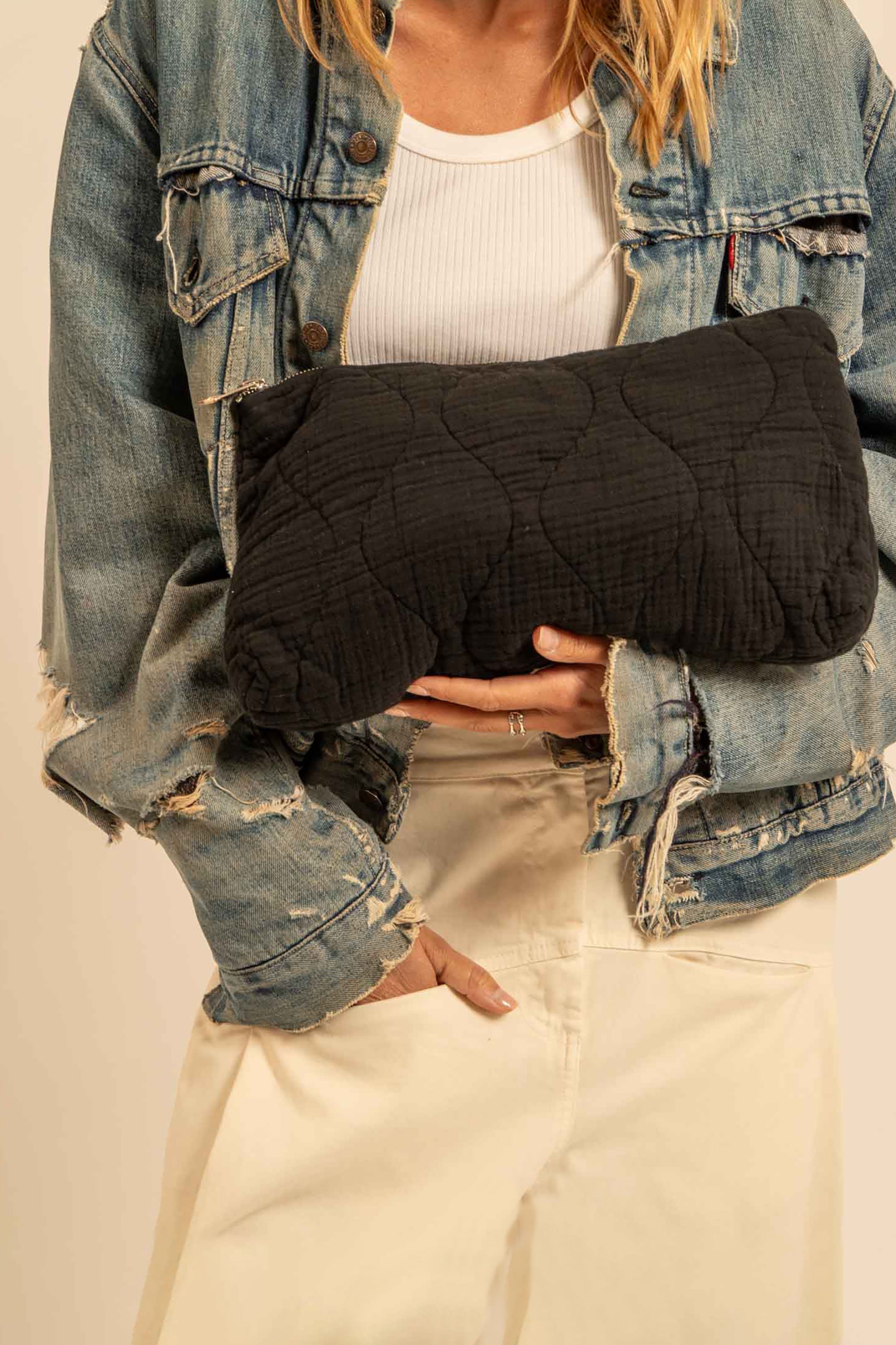 Orlando Clutch Bag - Black
