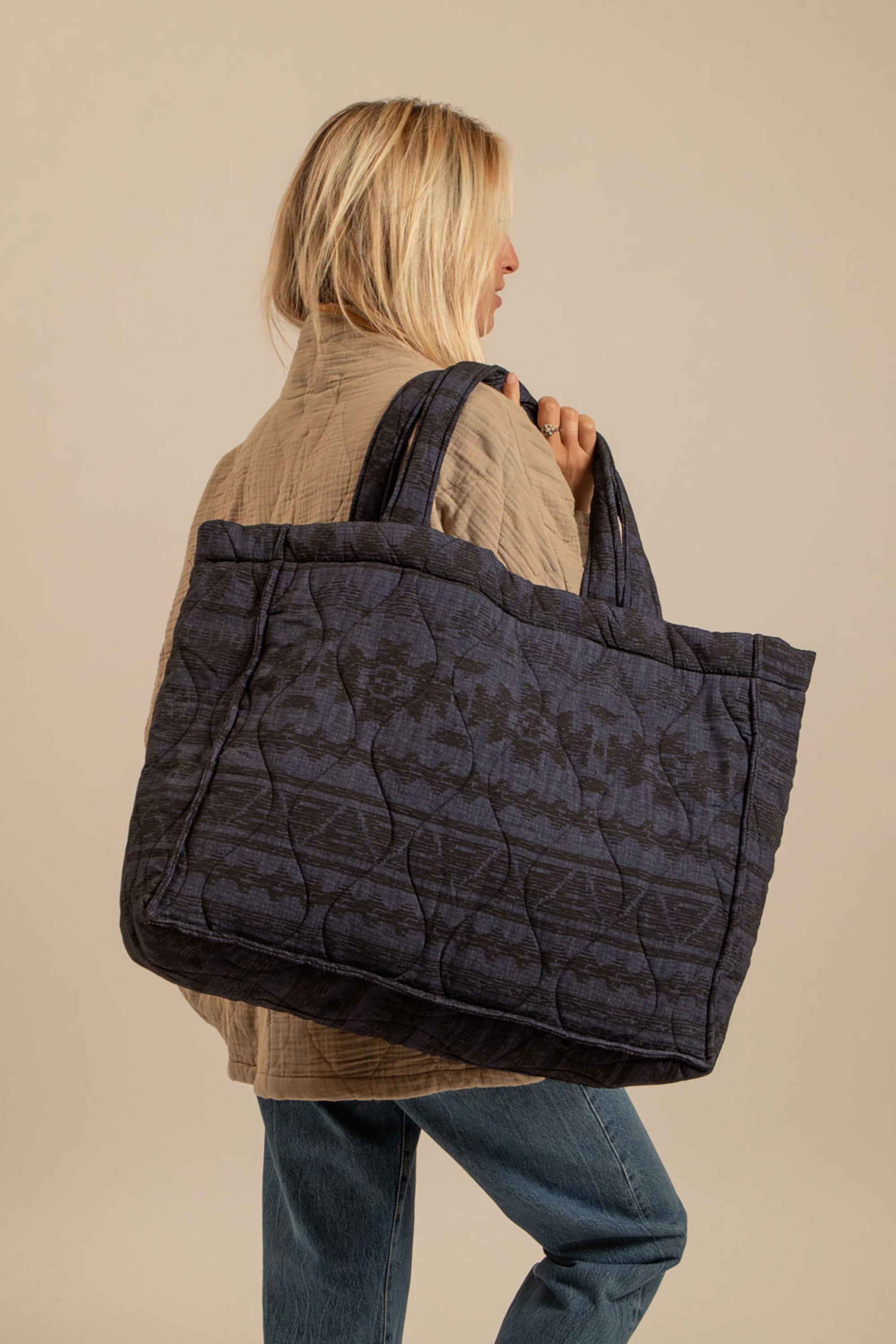 Philadelphie Shopper Bag - Cibola Navy