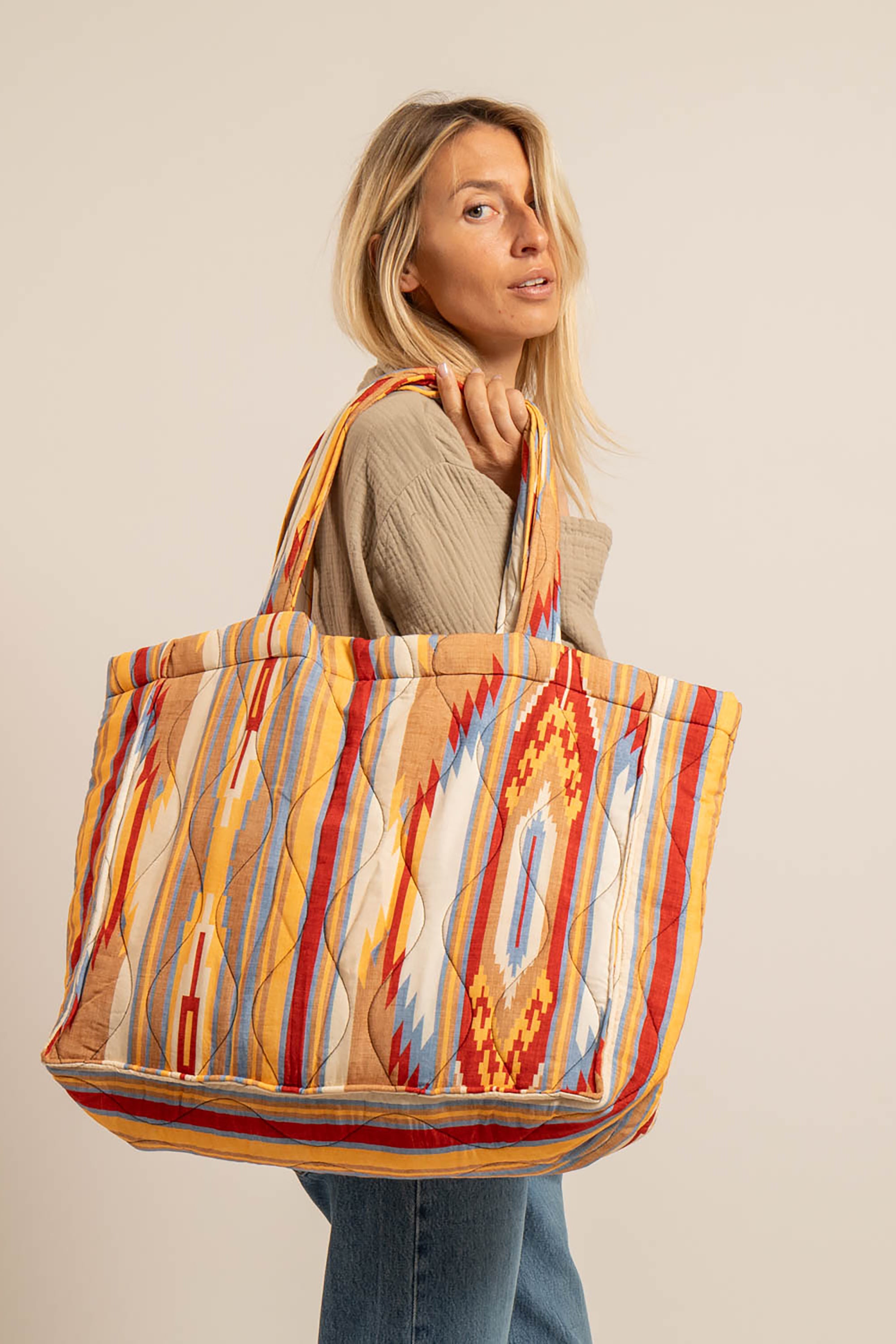 Philadelphie Shopper Bag - Koda Beige