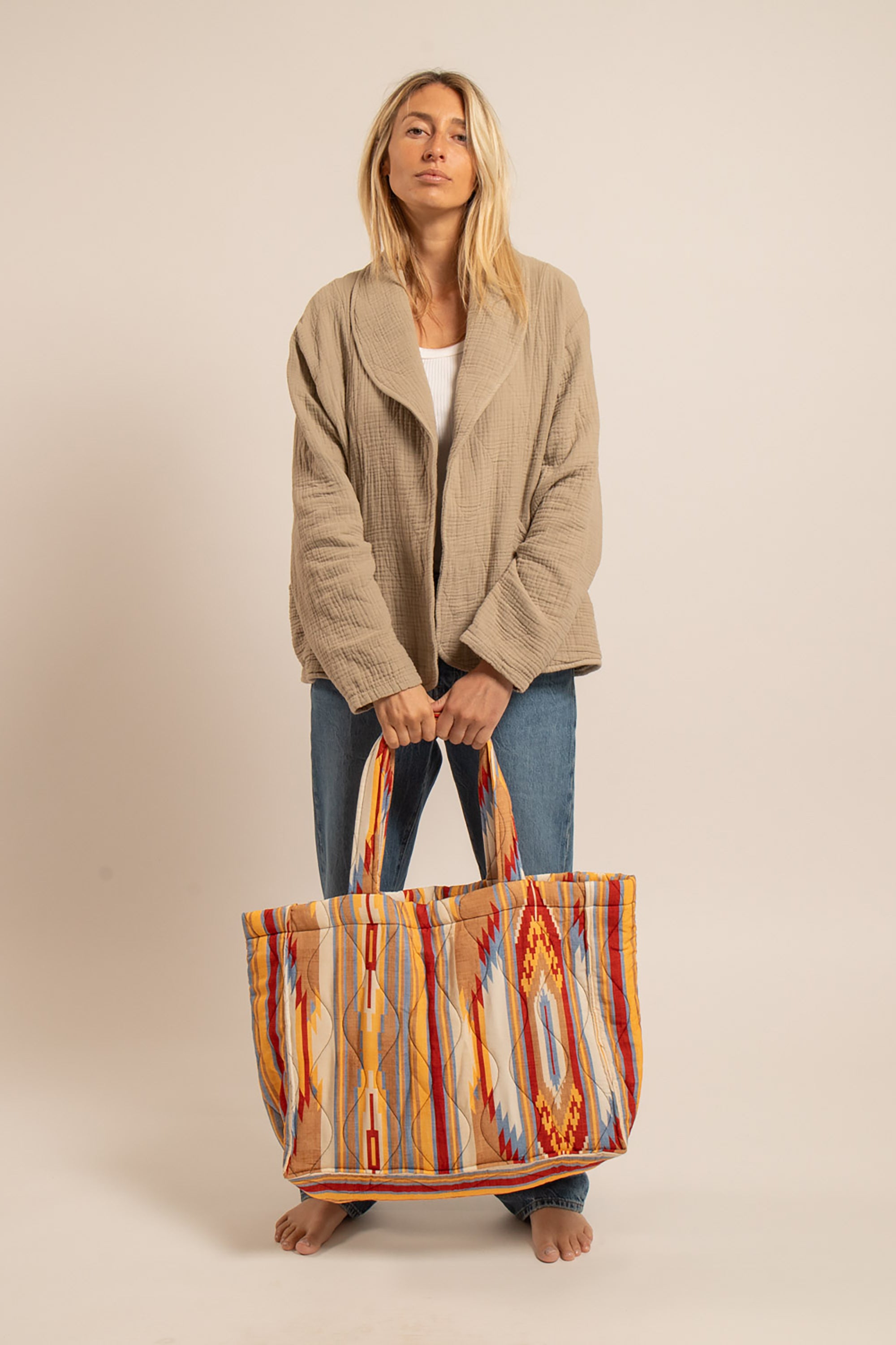 Philadelphie Shopper Bag - Koda Beige