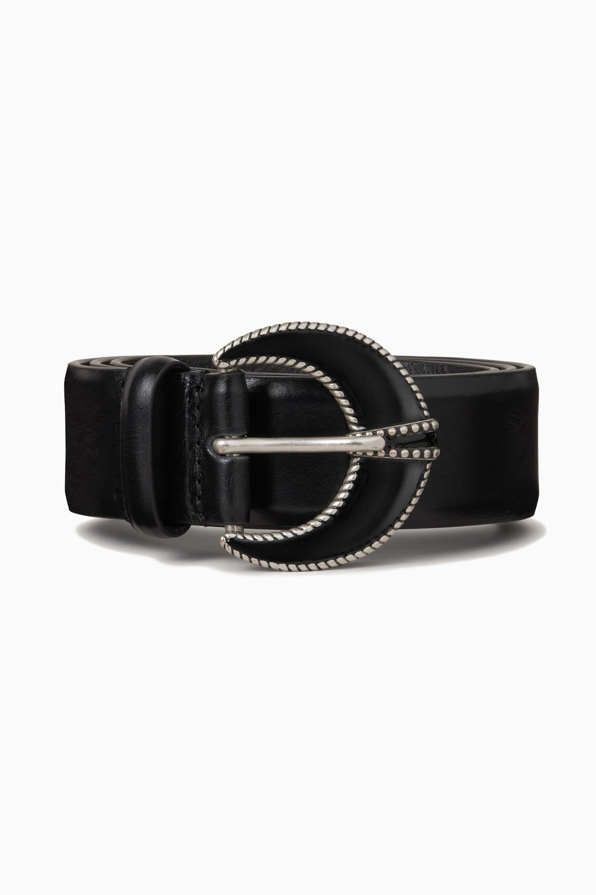 Brendon Leather Belt - Black
