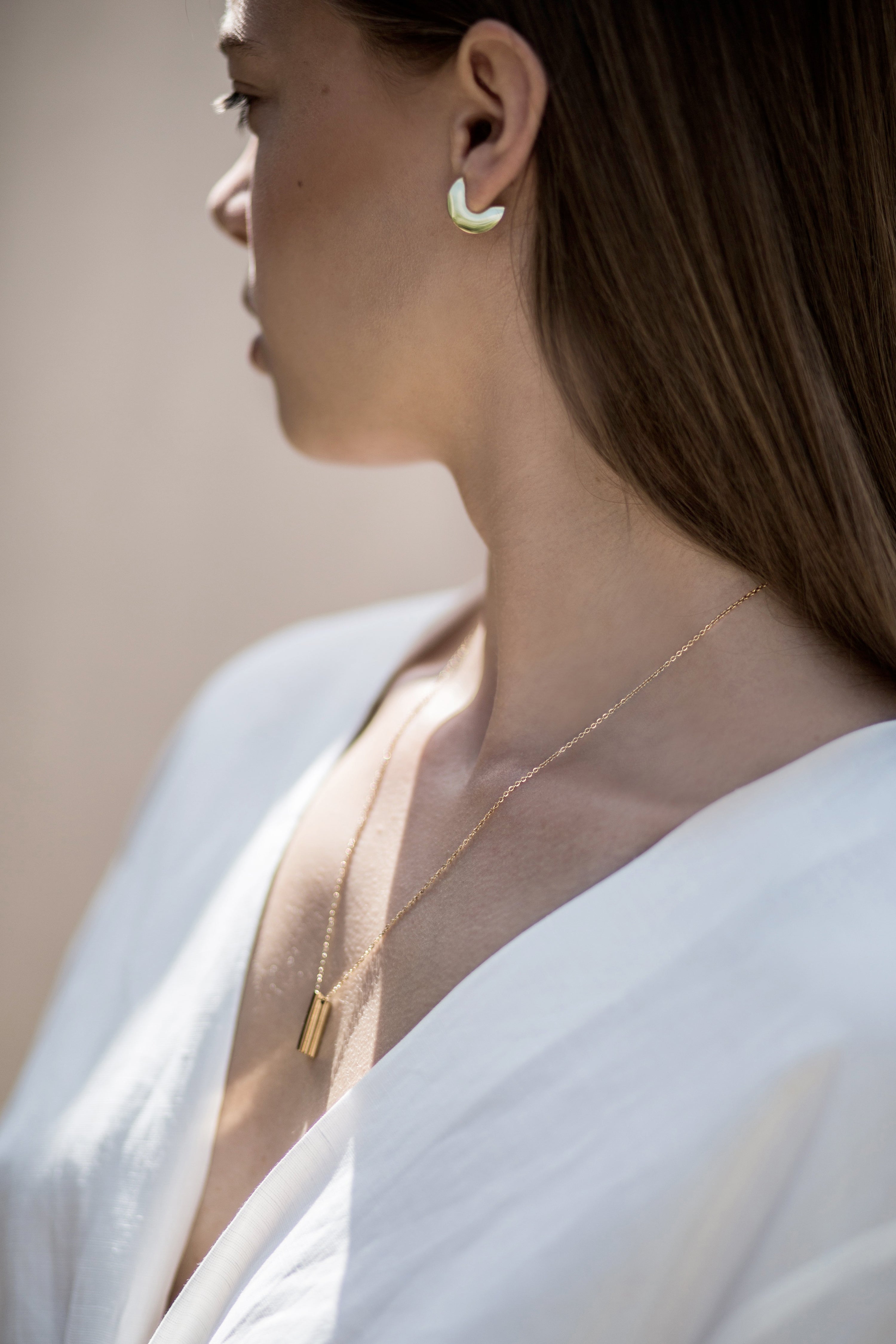 Bandhu Horizon Earrings - Silver - RUM Amsterdam