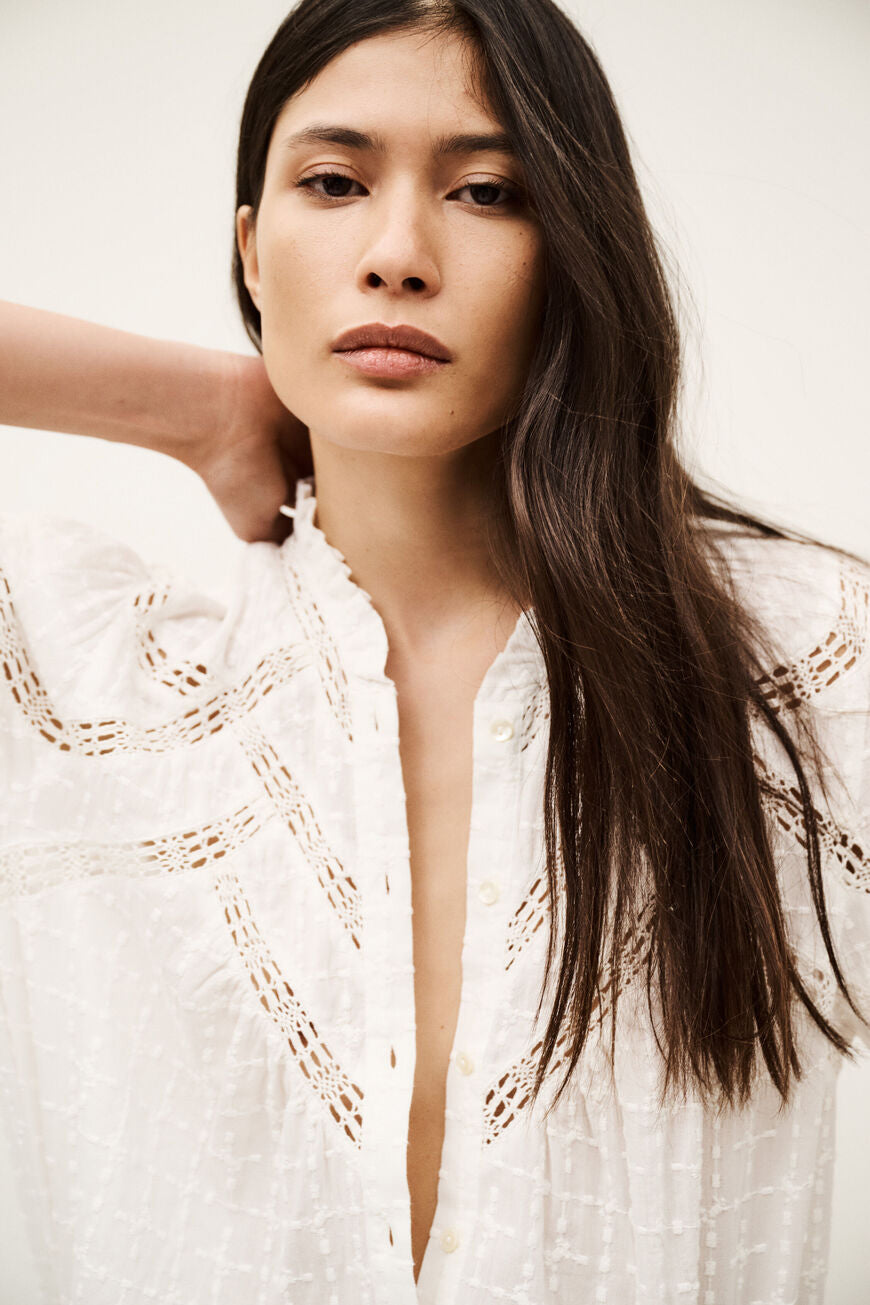 Brona Shirt - Ecru