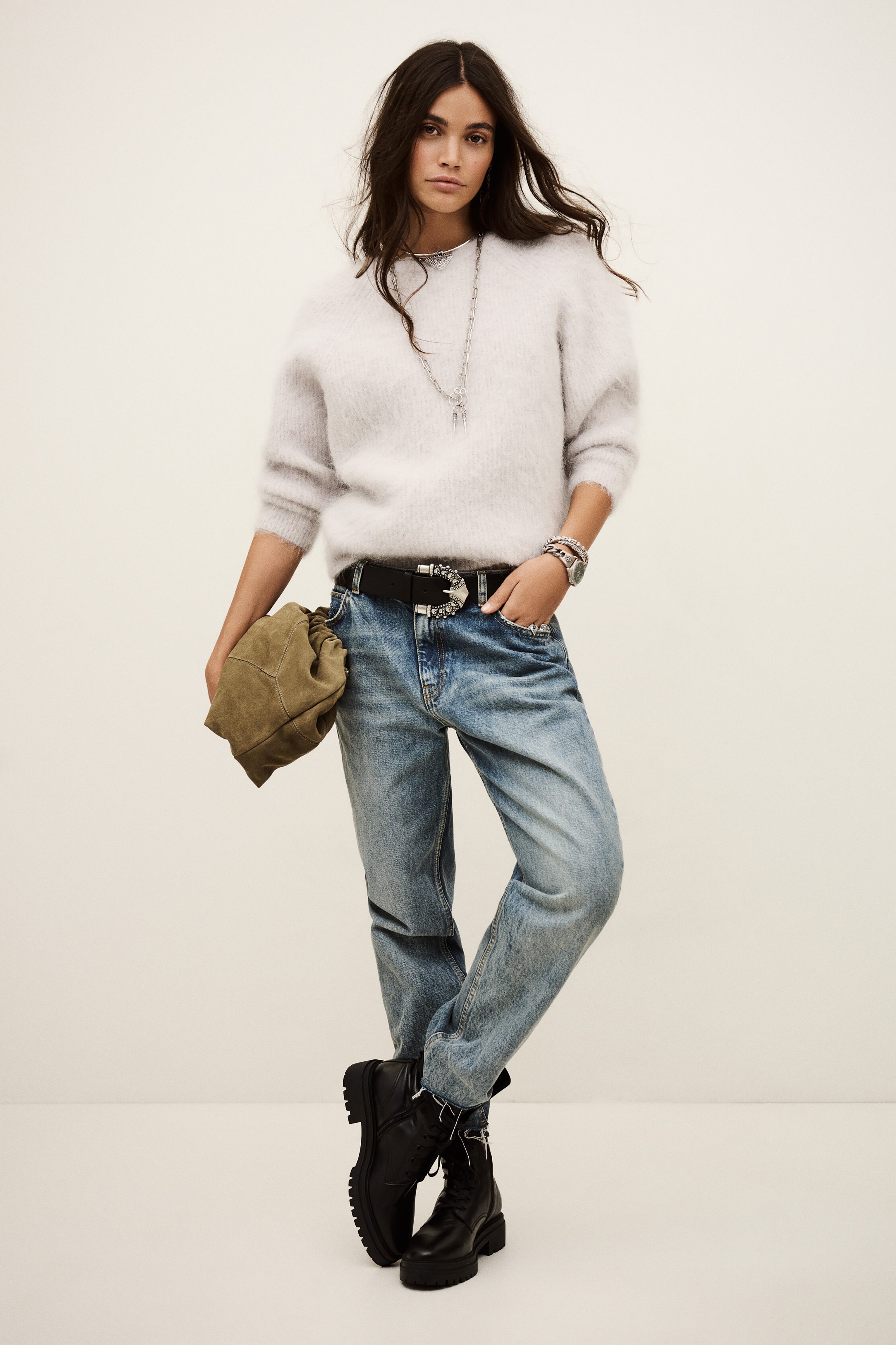 Fill Jumper - Light Grey