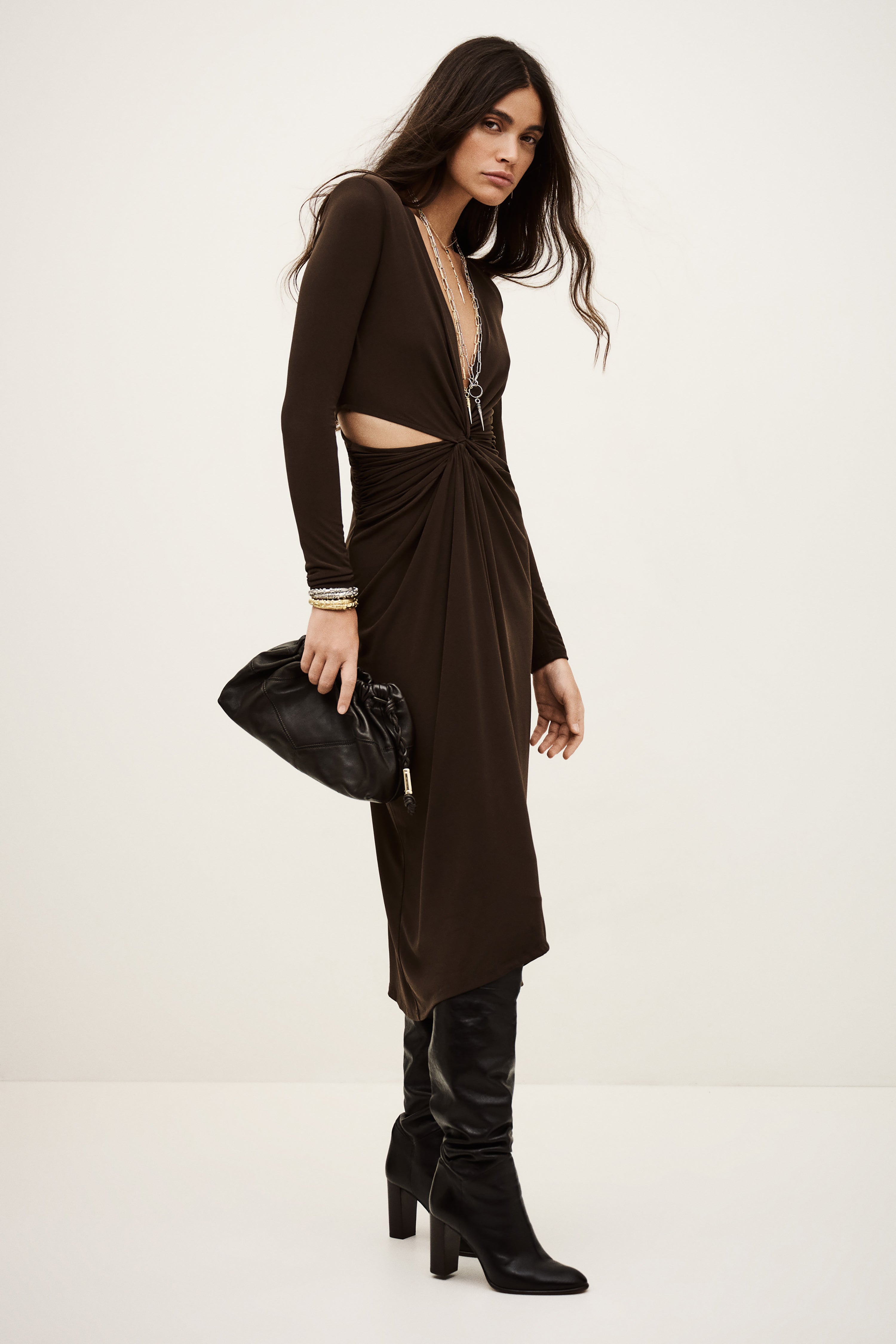 Josie Dress - Chocolate