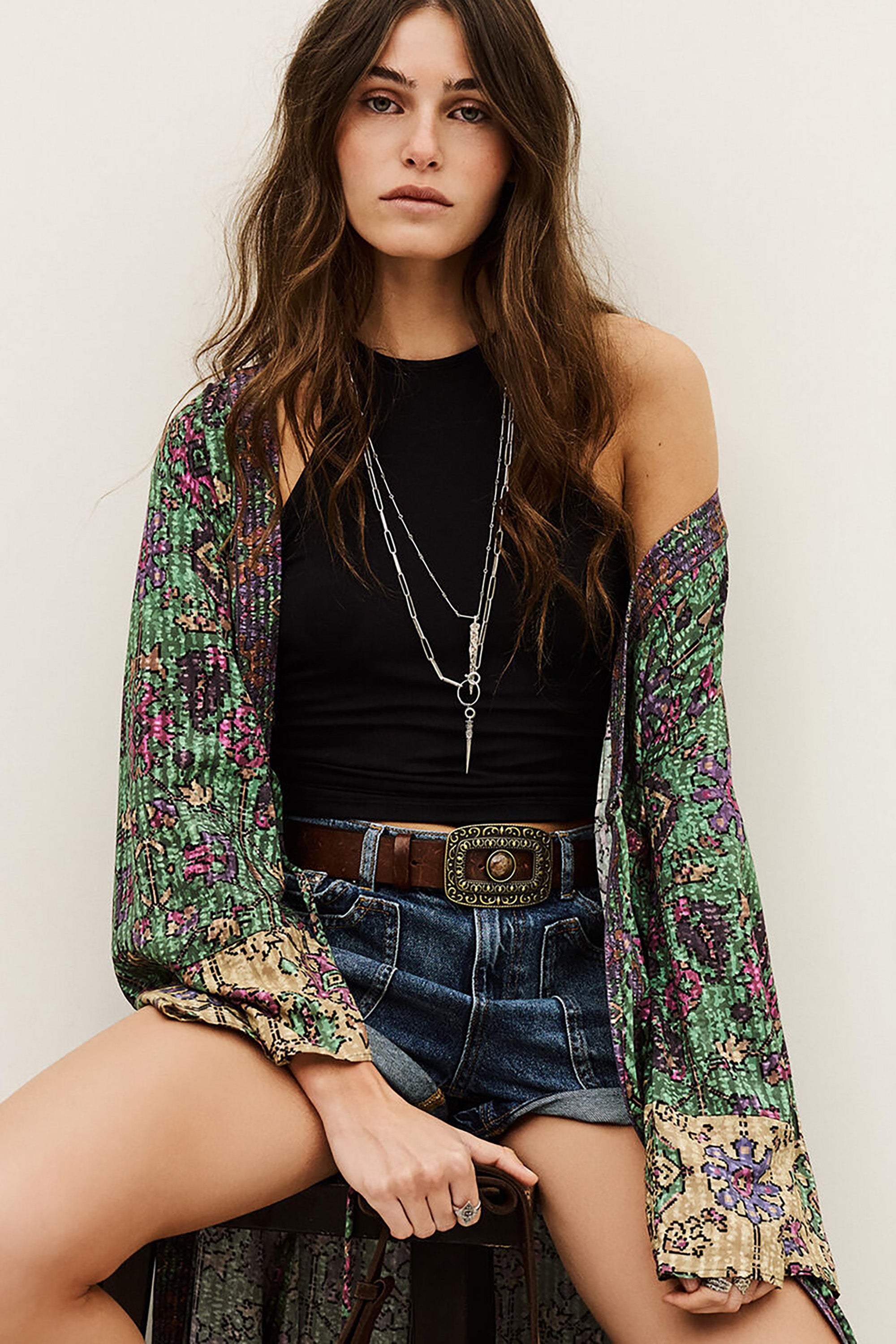 Padrig Kimono - Green