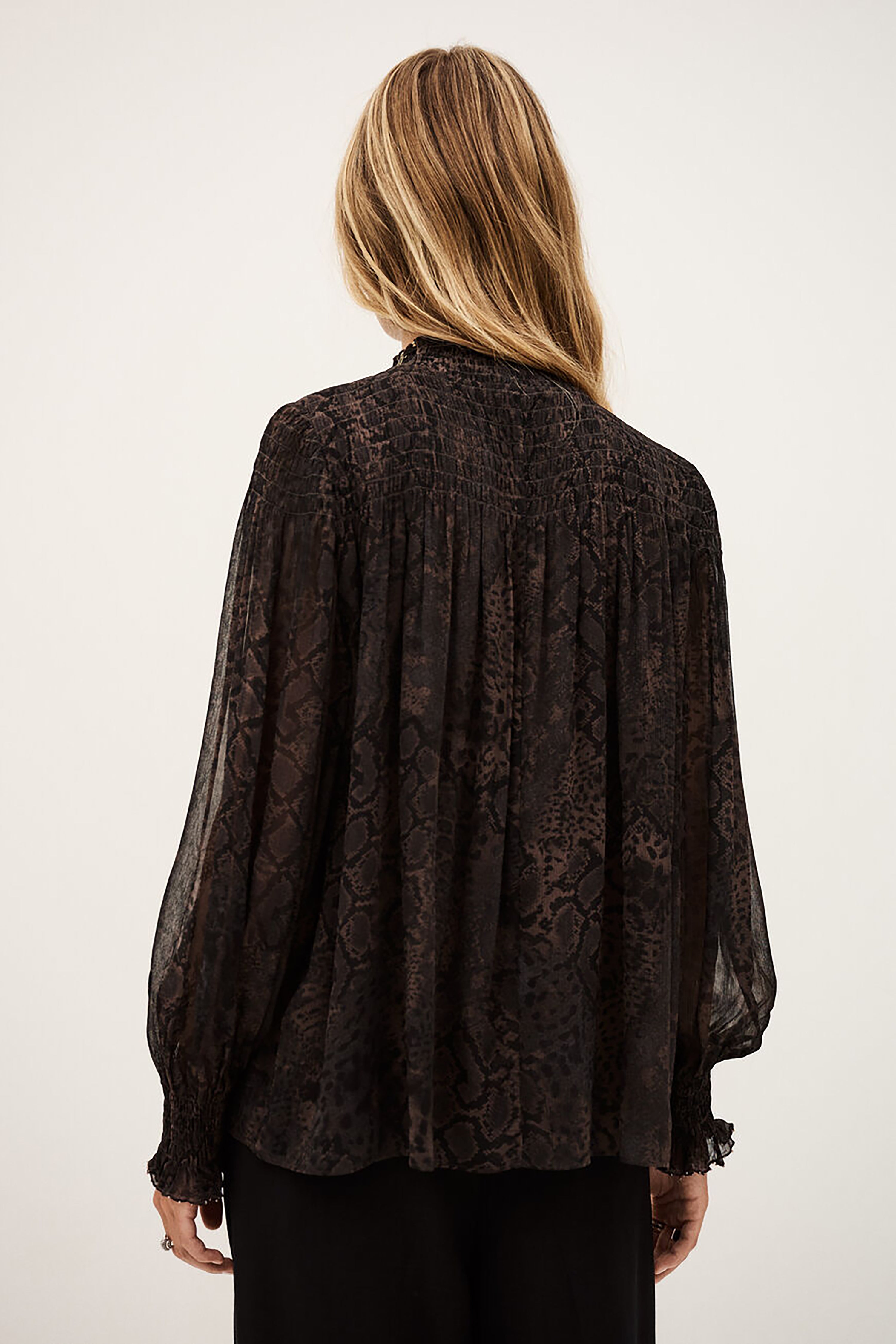 Shamy Blouse - Brown