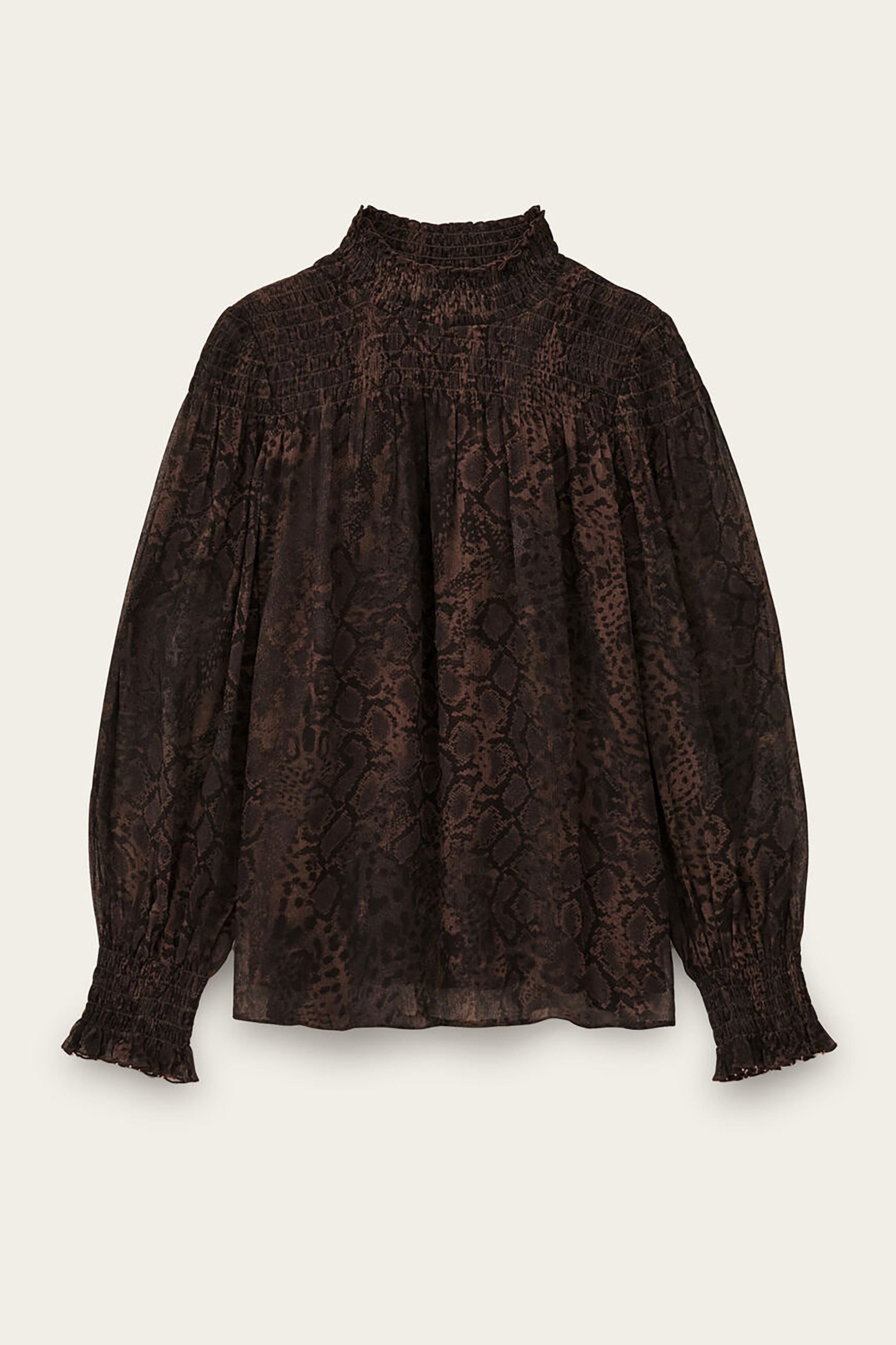 Shamy Blouse - Brown