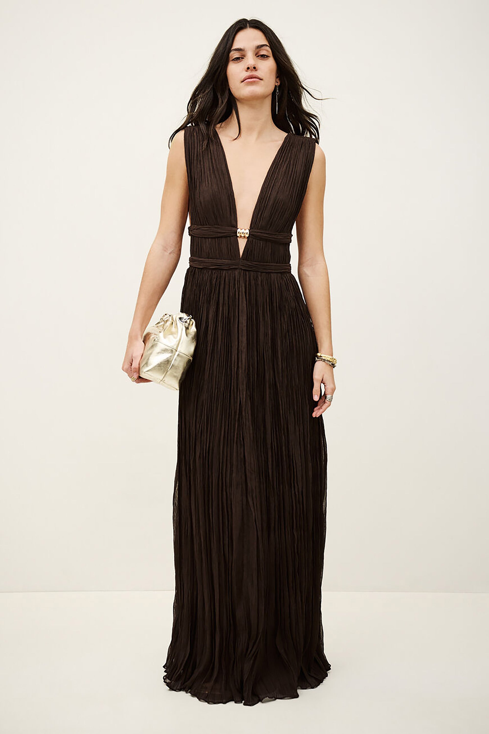 Tania Dress - Chocolate