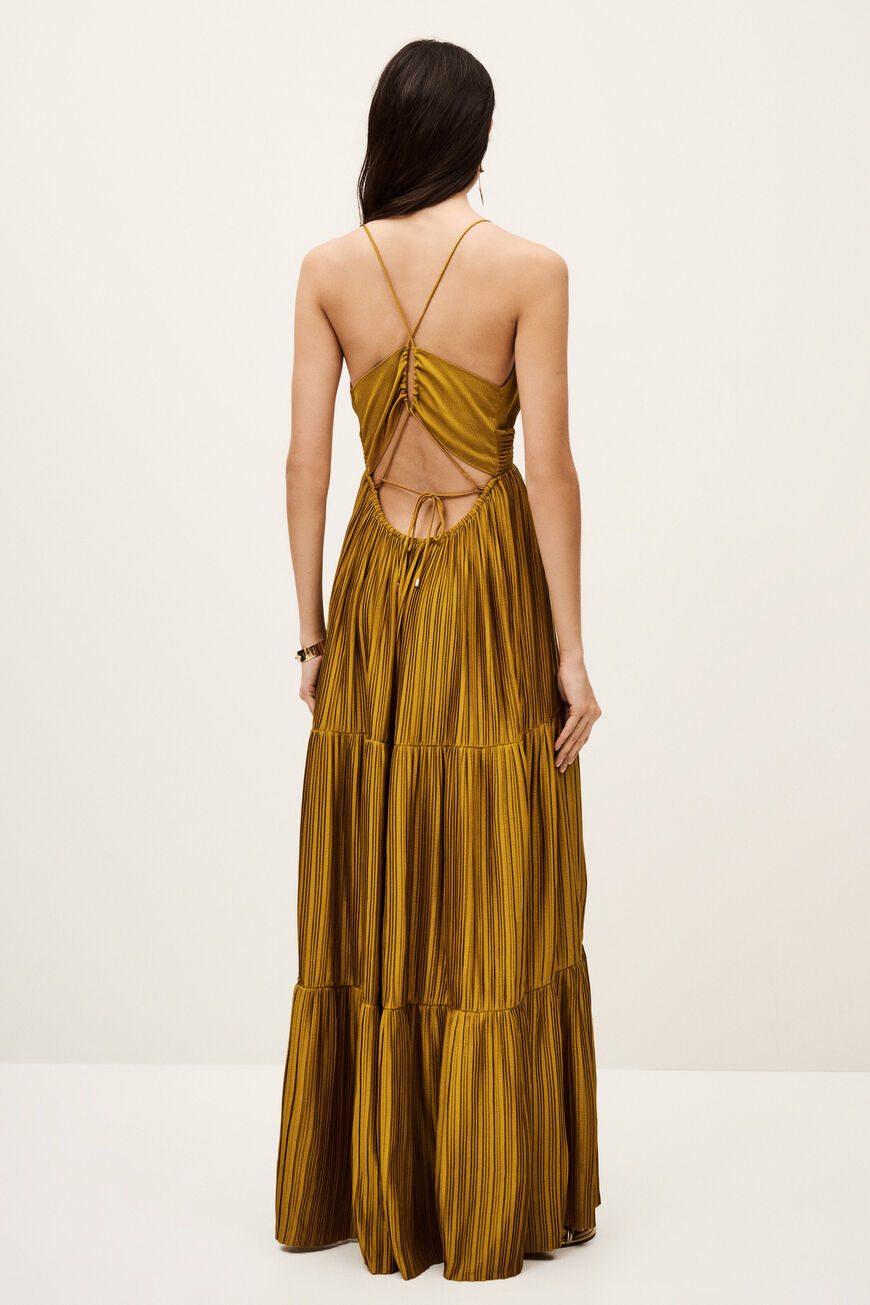 Wasta Dress - Golden Brown