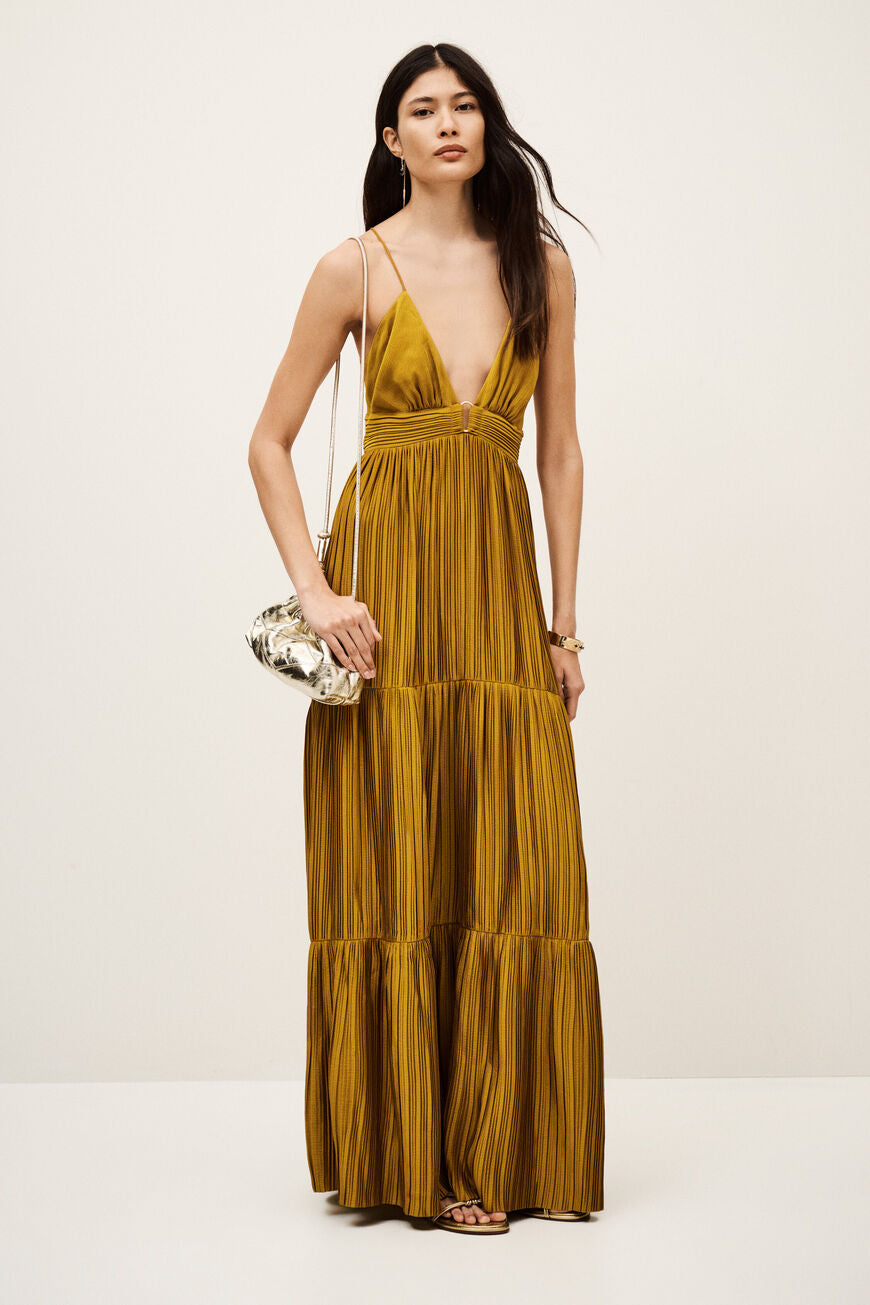 Wasta Dress - Golden Brown