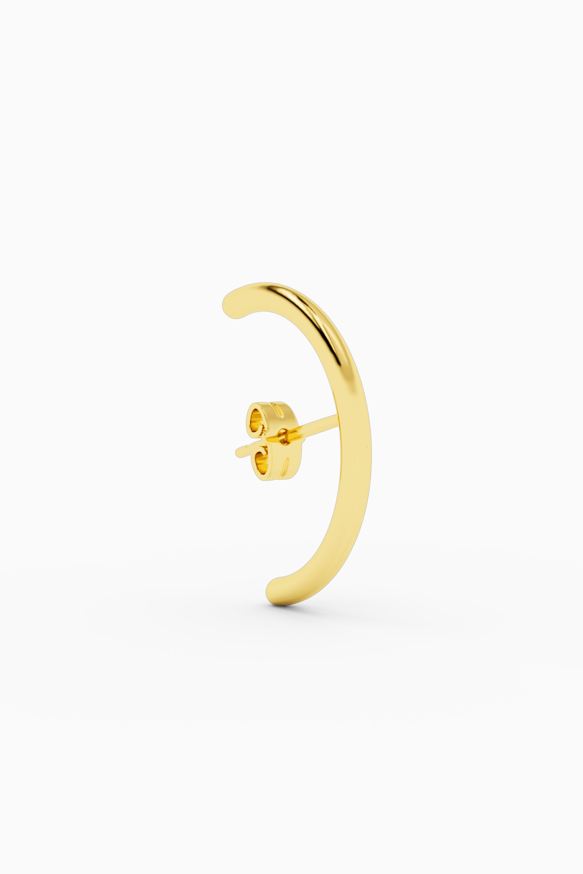 Hug Ear Stud - Gold