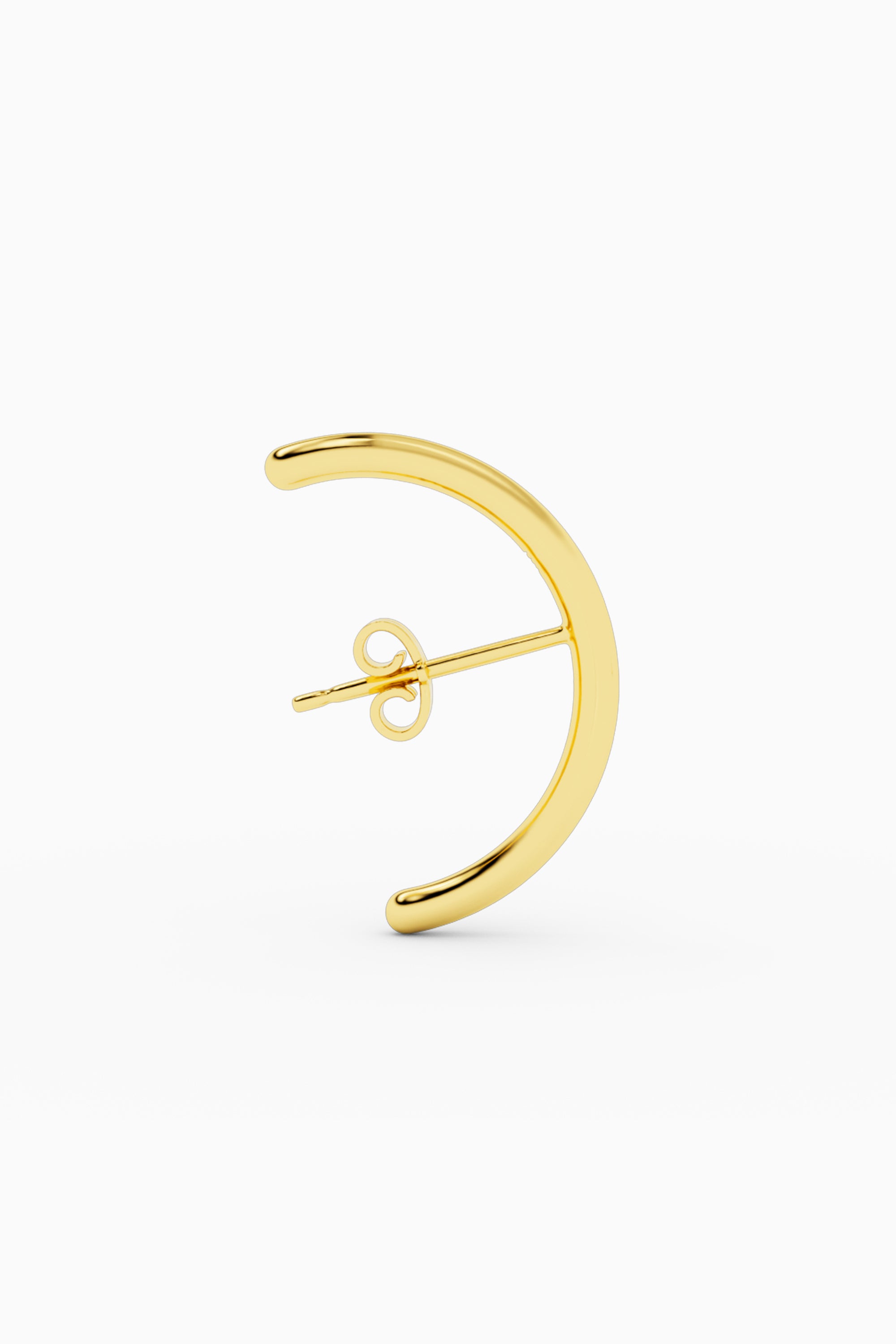 Hug Ear Stud - Gold