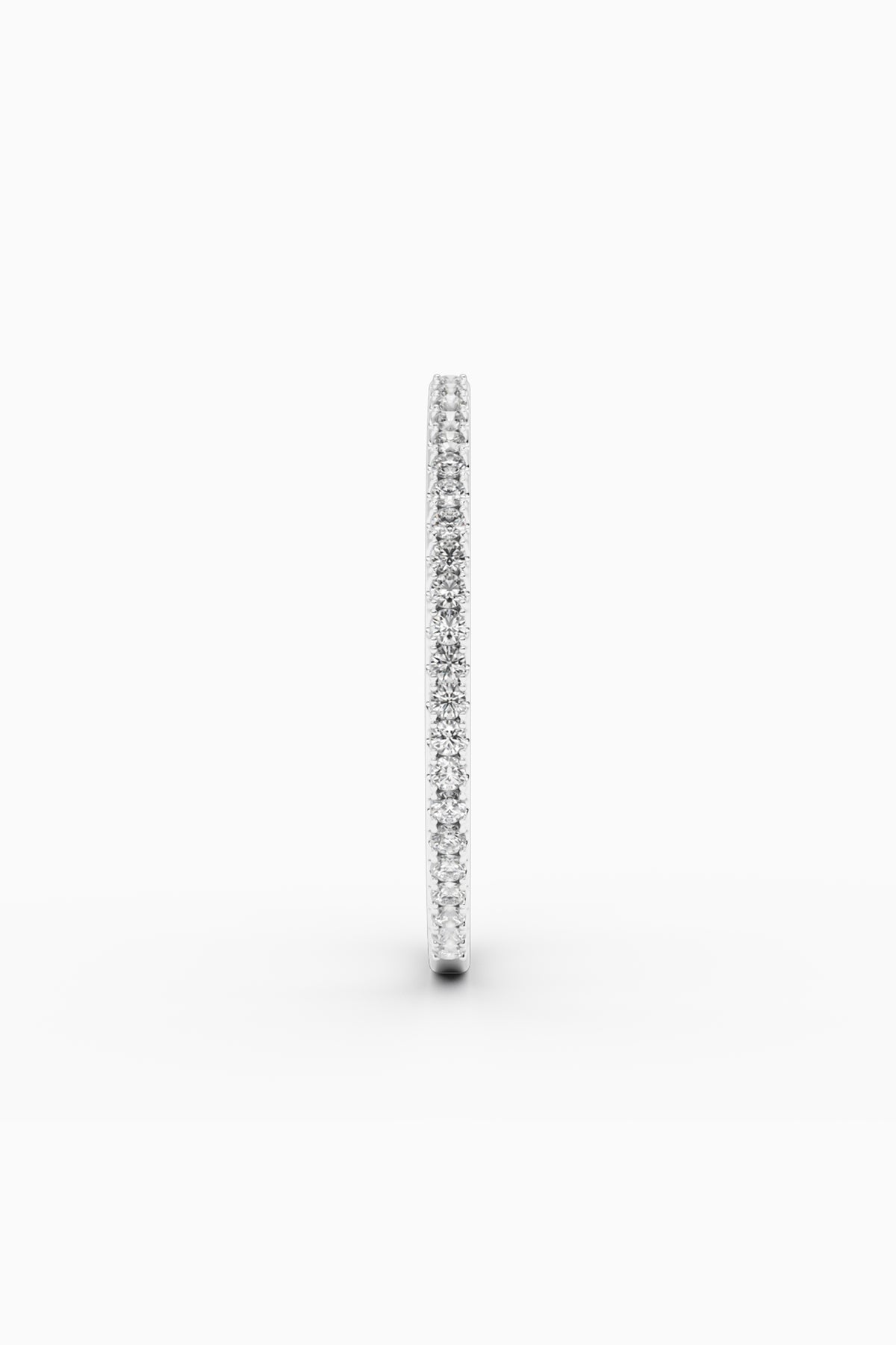 Ivy Diamond Earring - Silver