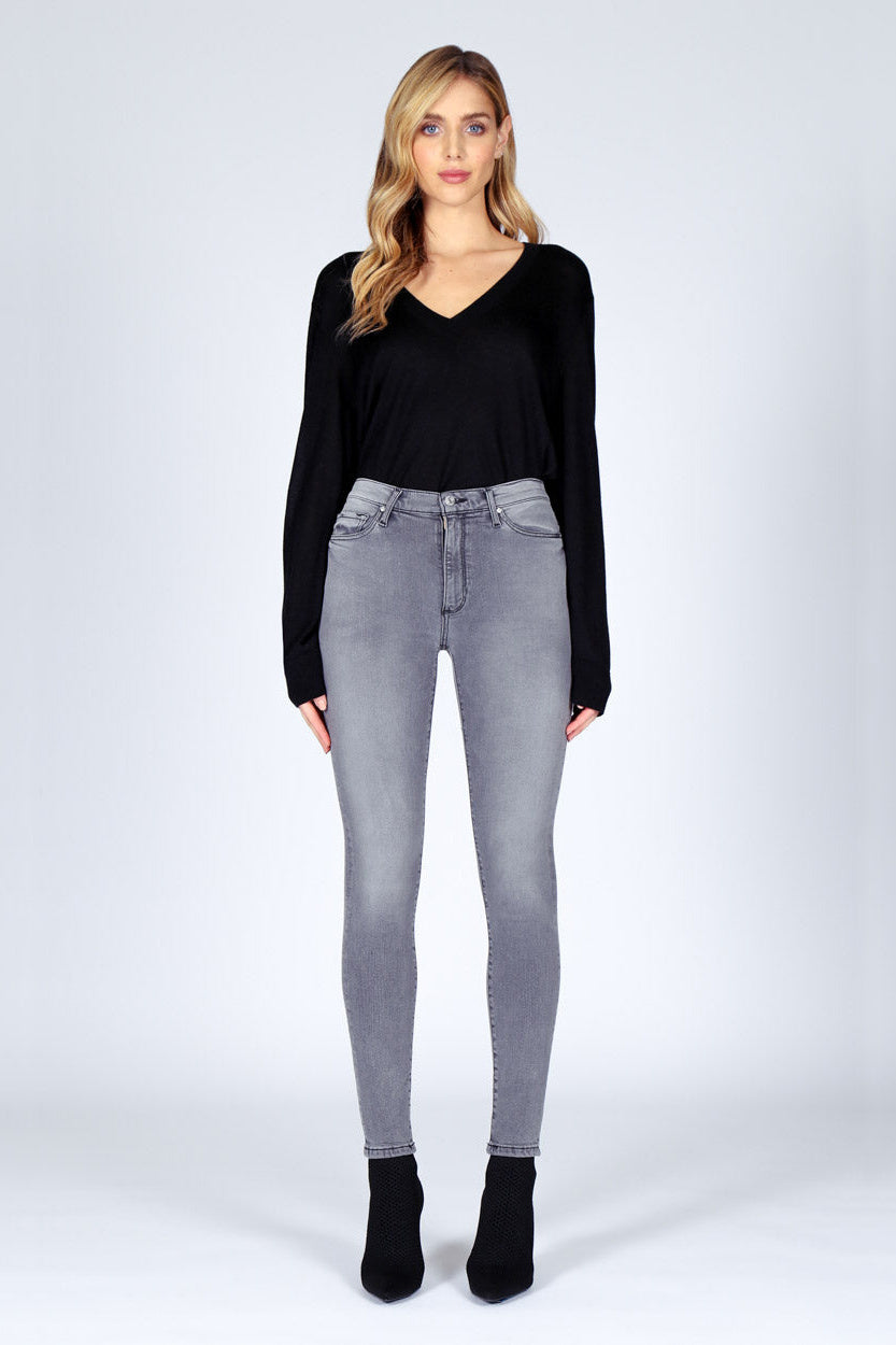 Black Orchid Gisele High Rise Skinny Jeans - Smoke - RUM Amsterdam