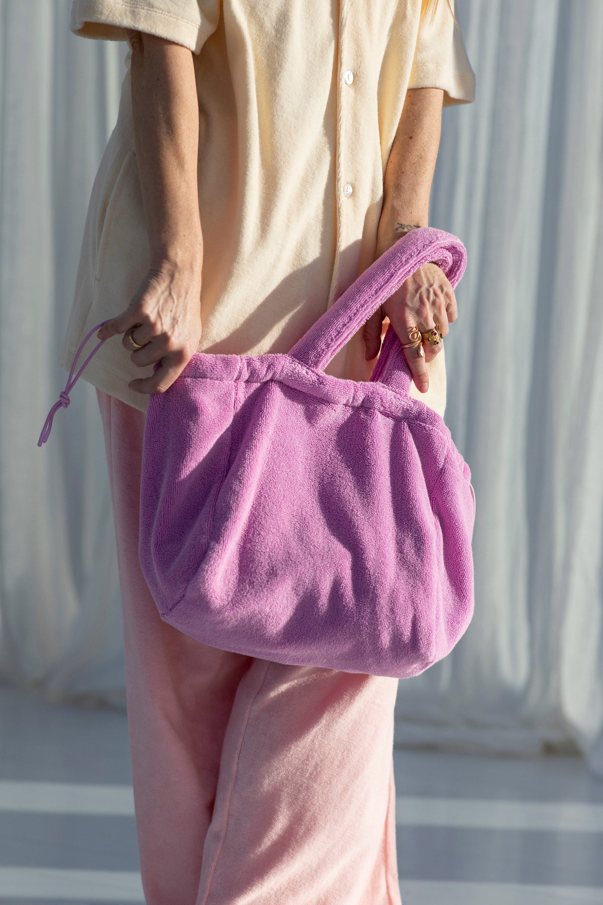 Naram Handbag Small - Soft Fuchsia