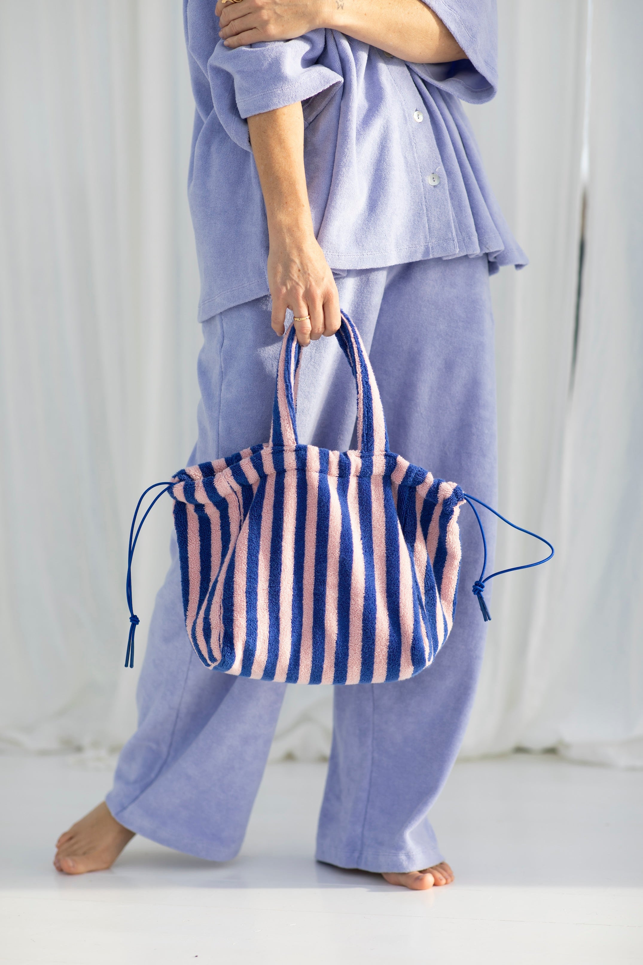 Naram Oversized Shirt - Lavender Blue - RUM Amsterdam