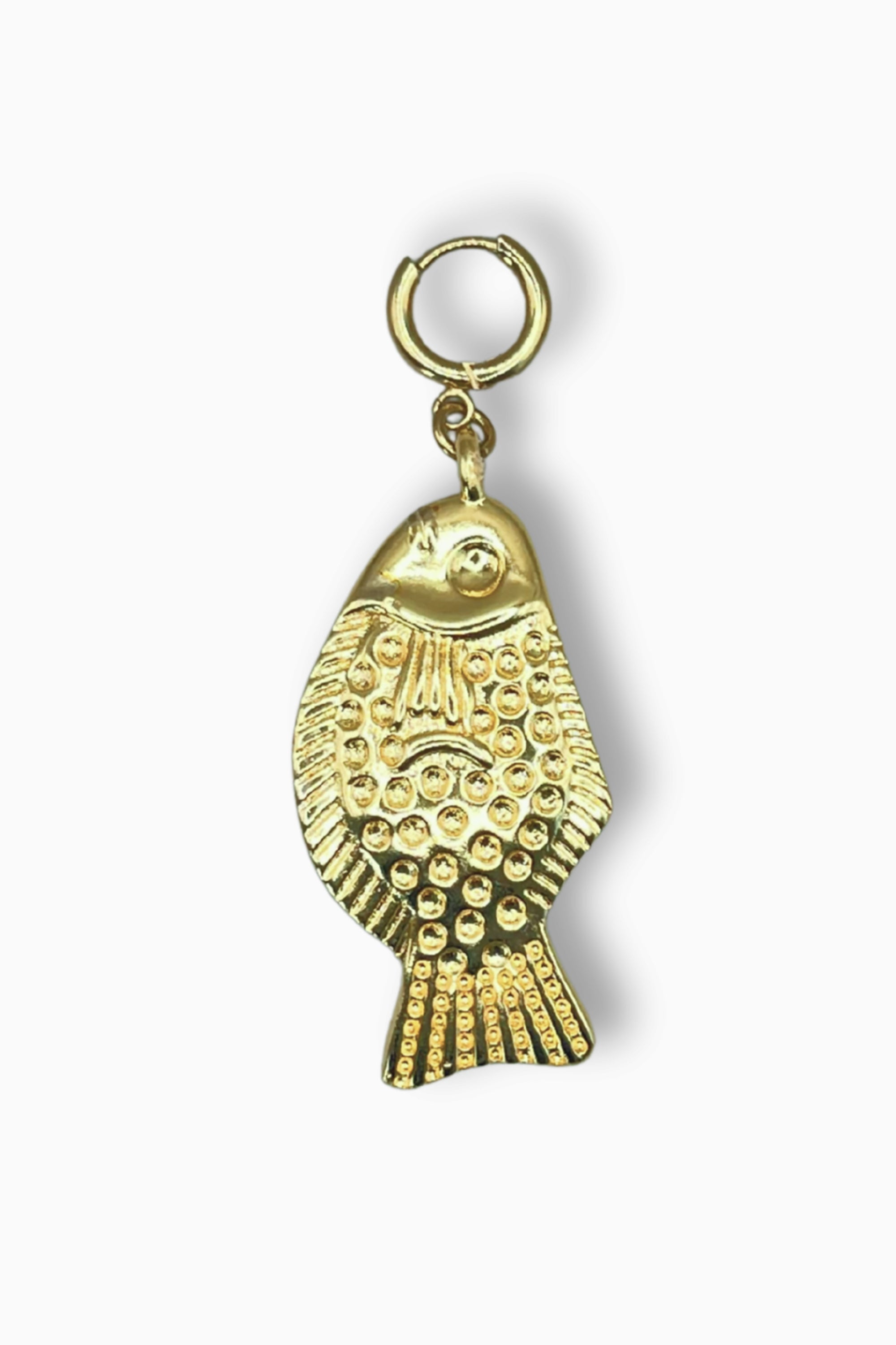 Big Fish Pendant - Gold