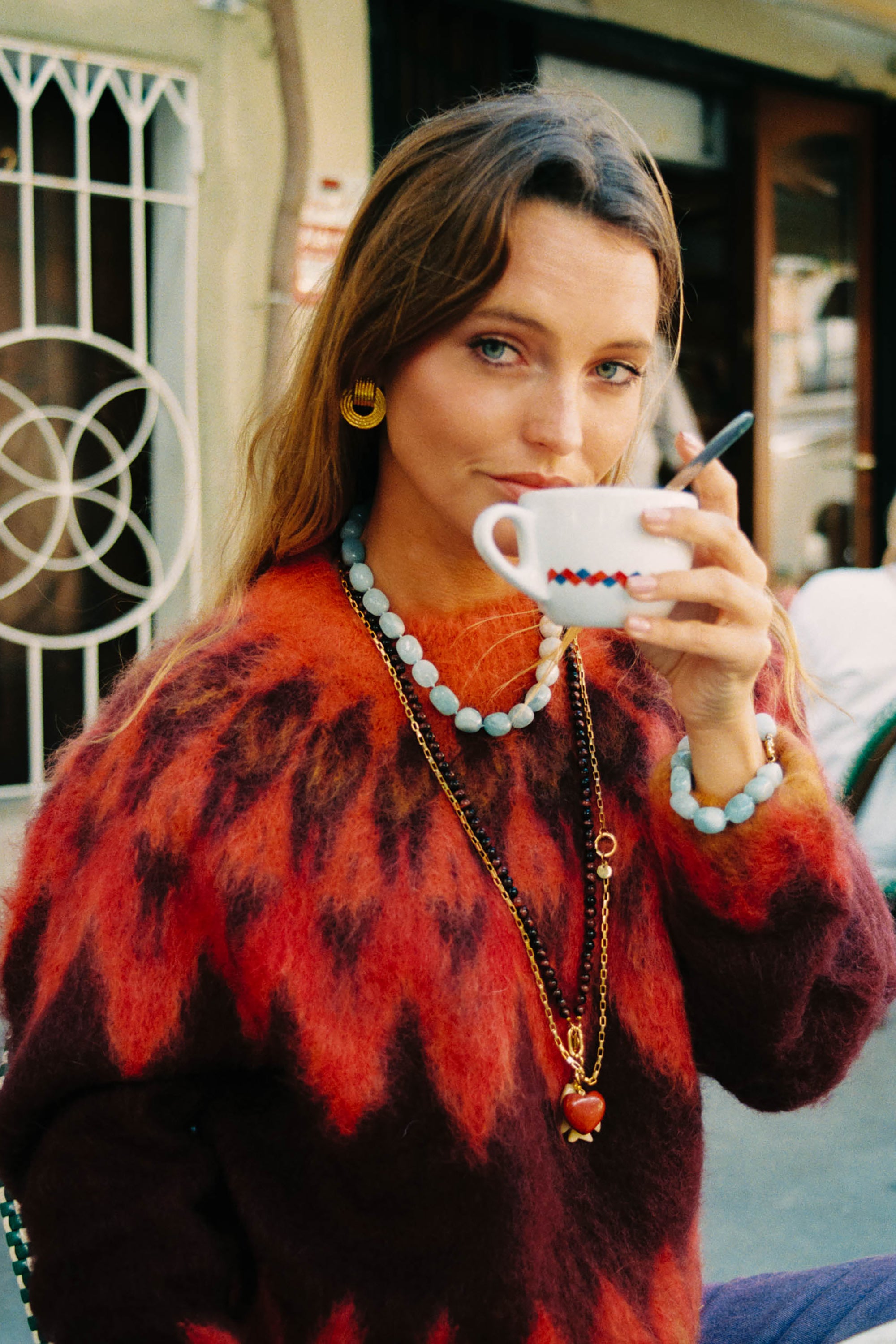 Bobby Big Necklace - Cloud