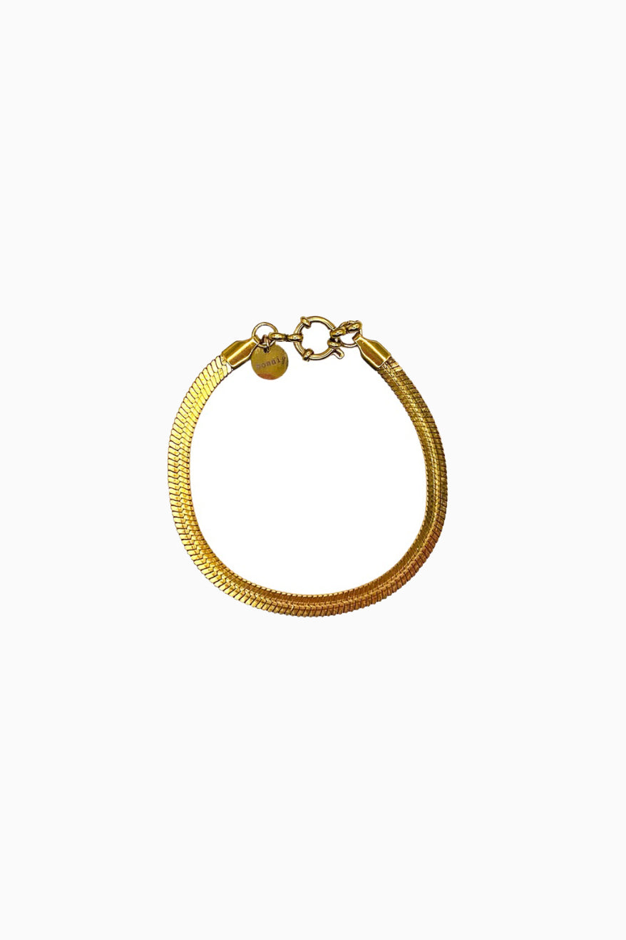 Bonnie Snake Bracelet - Gold - RUM Amsterdam