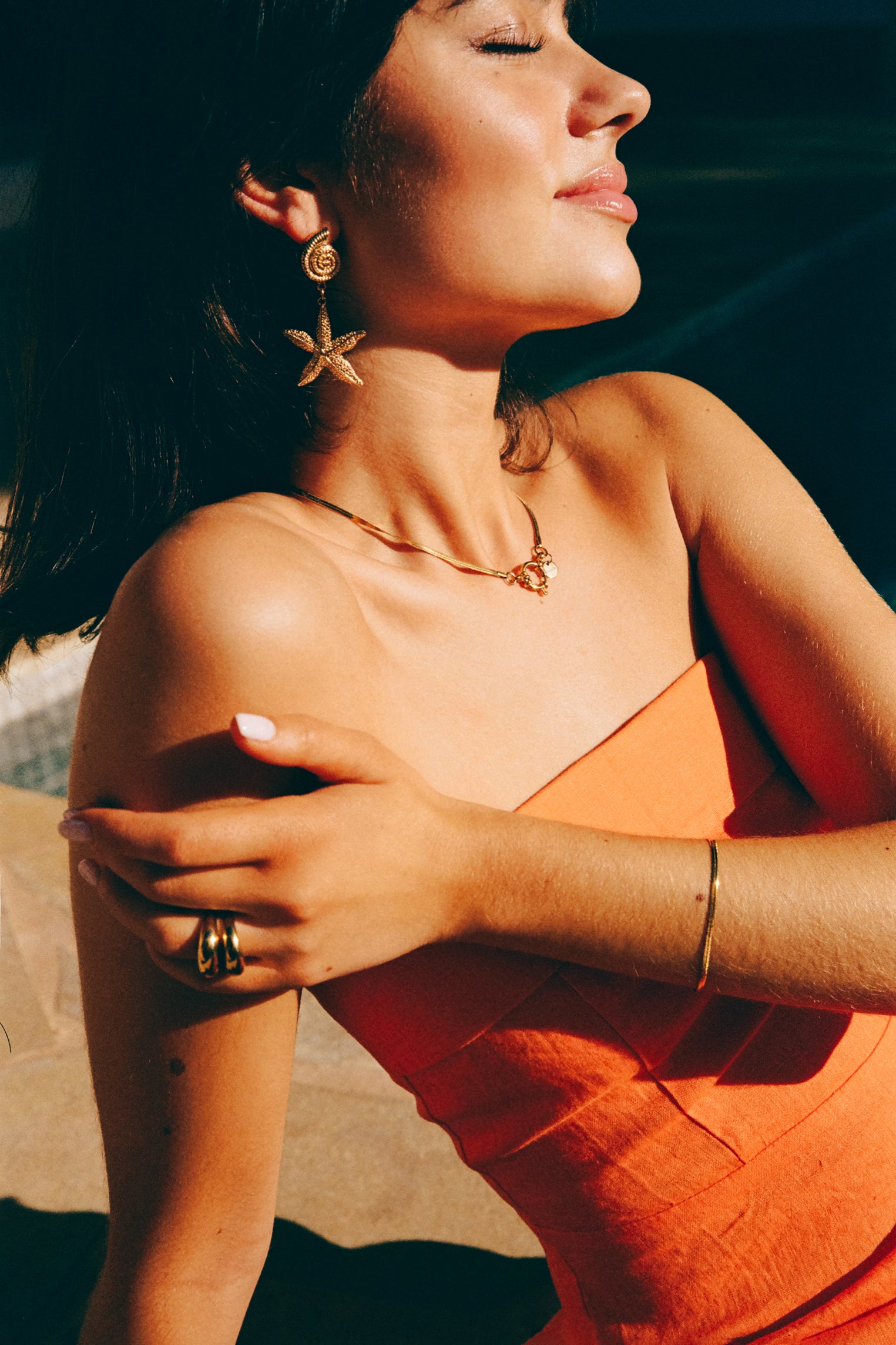 Bonnie Snake Bracelet - Gold - RUM Amsterdam