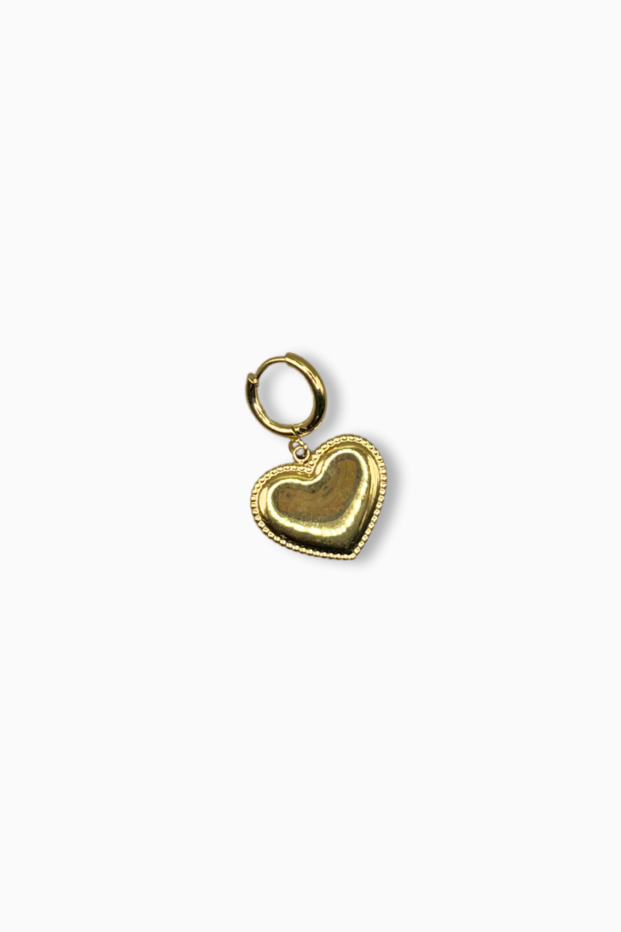 Heart Gold Pendant - Gold