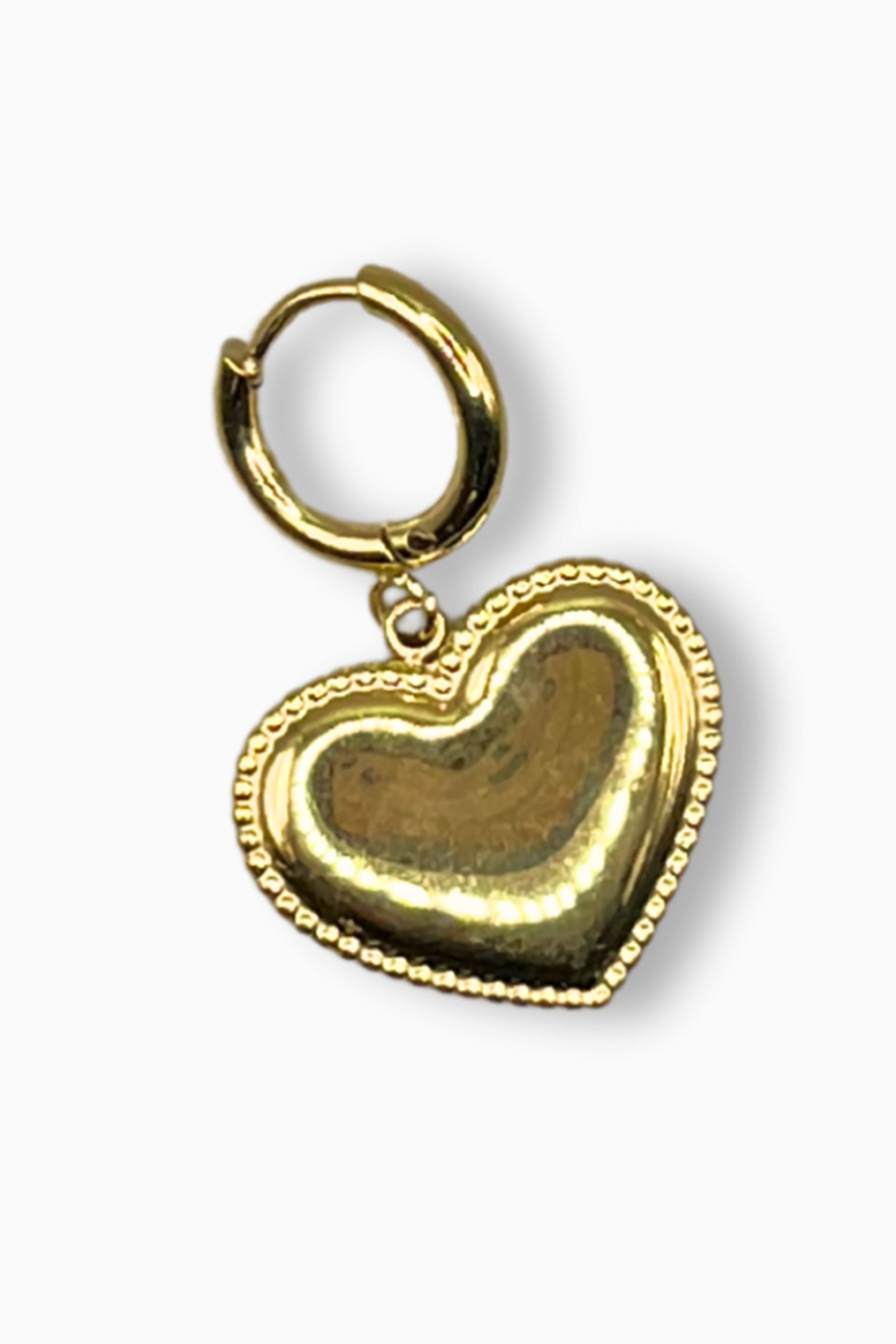 Heart Gold Pendant - Gold