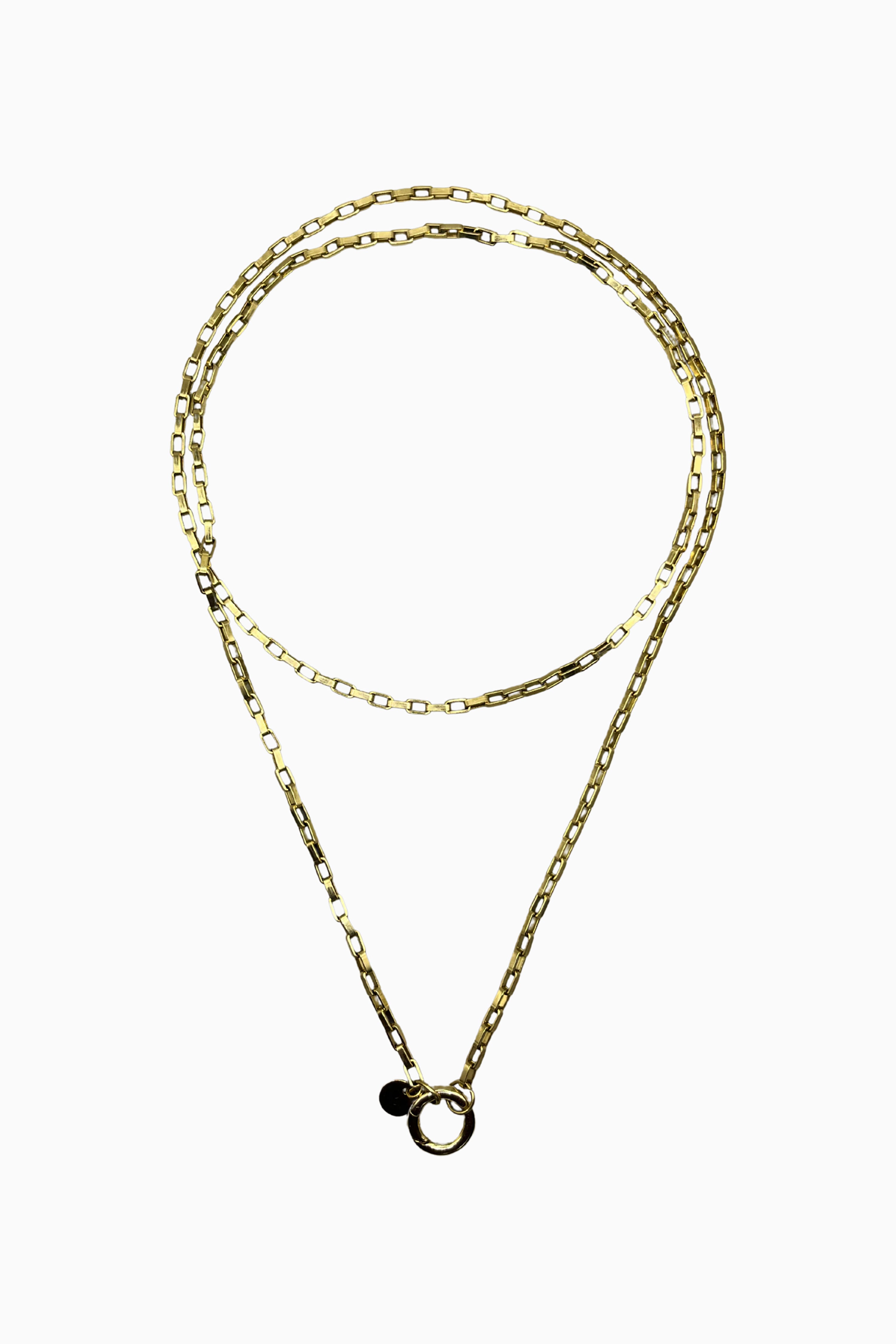Long Chain Necklace - Gold