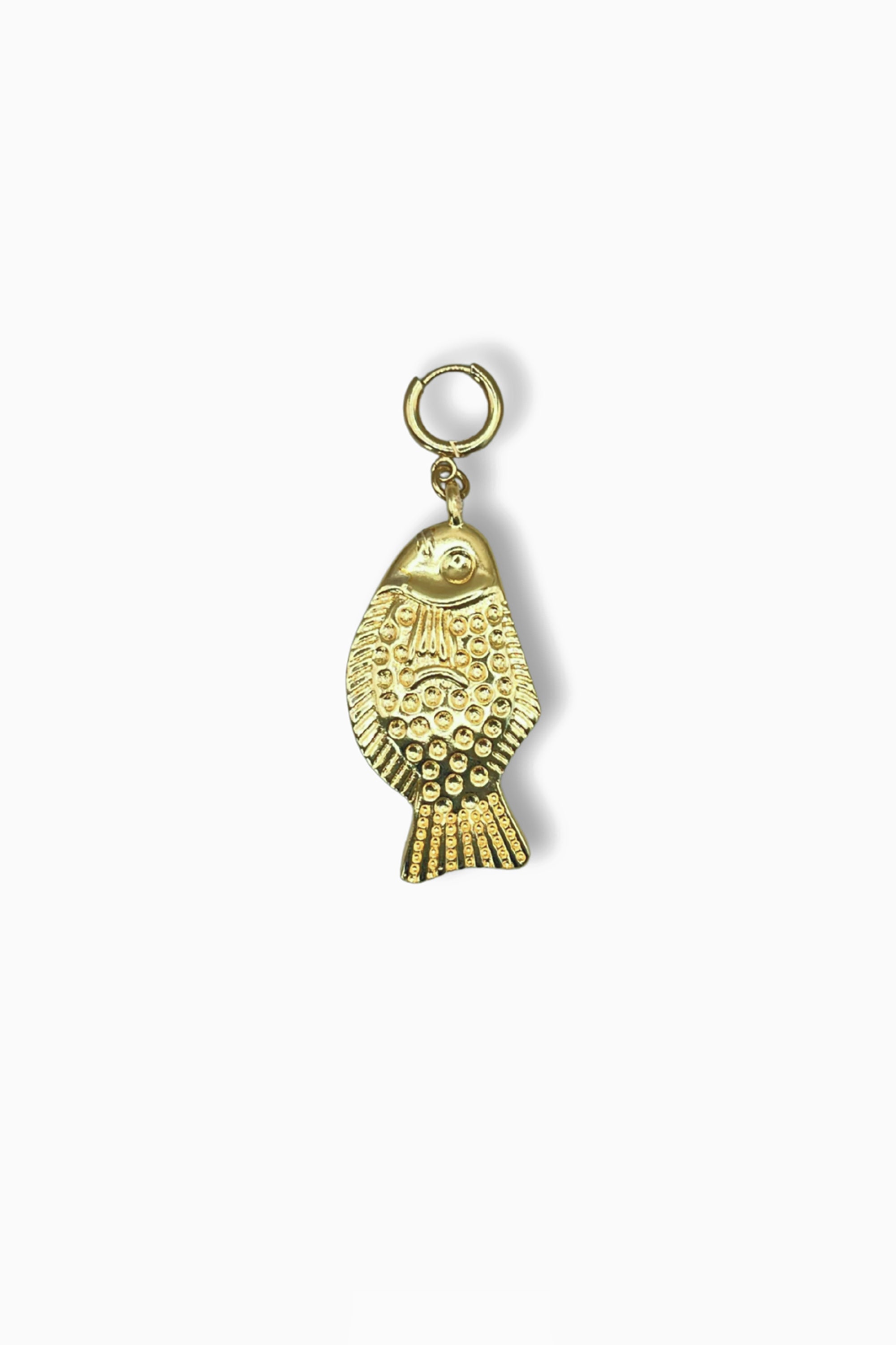 Small Fish Pendant - Gold