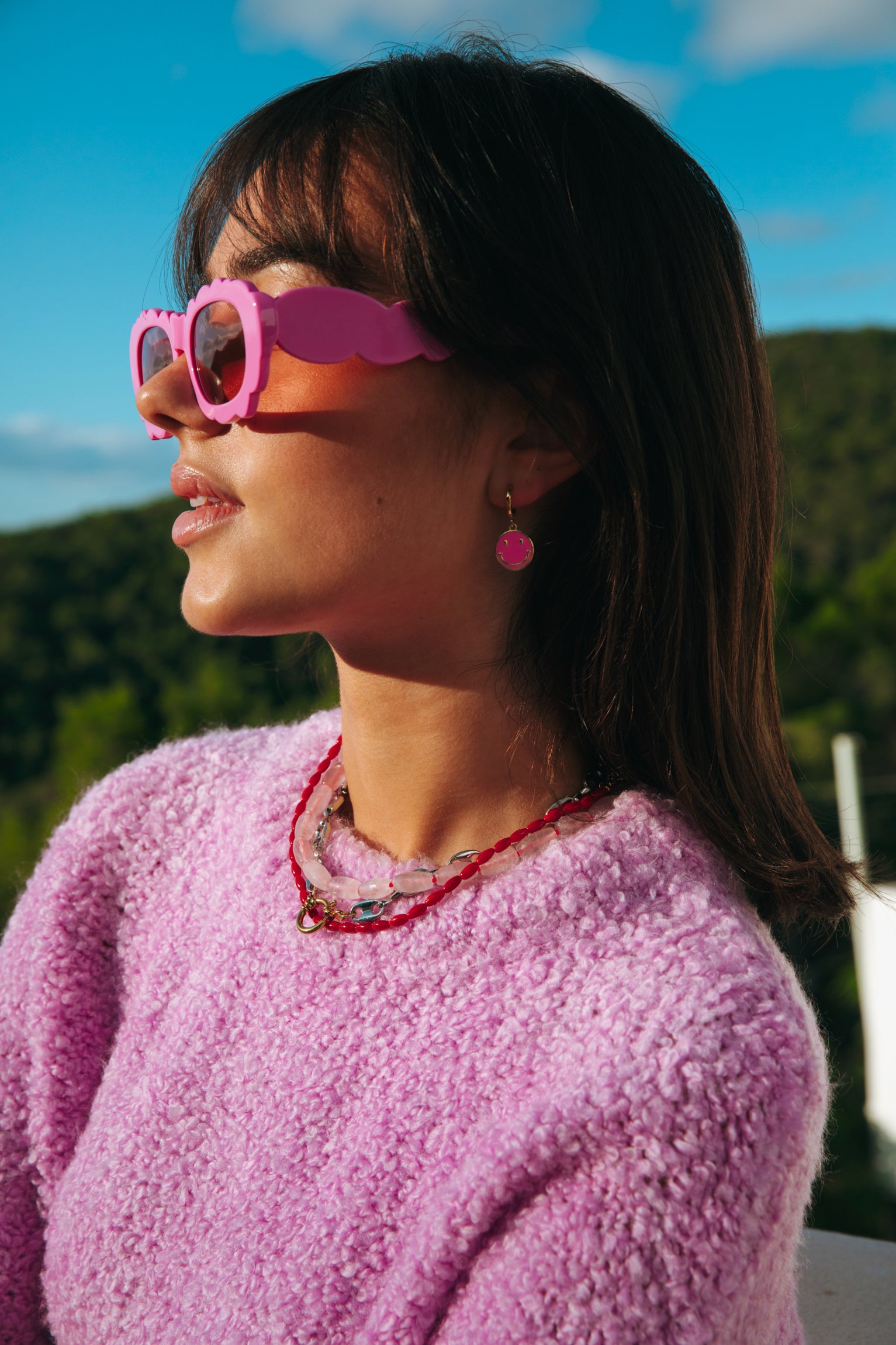 Tommy Coral Necklace - Red - RUM Amsterdam