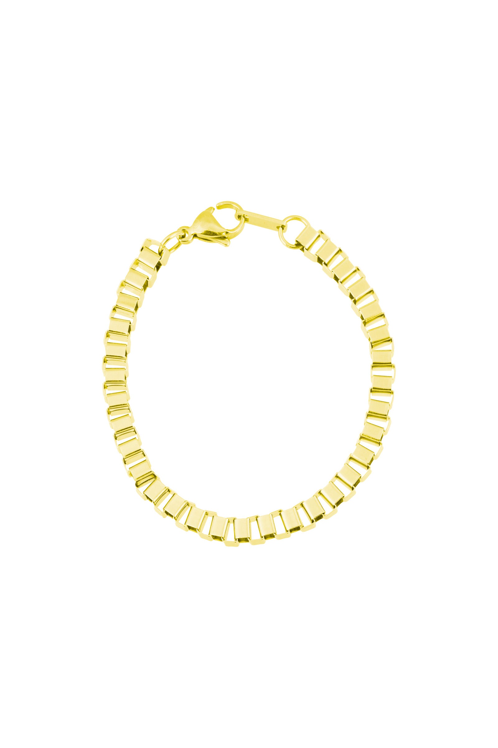 Bandhu Box Chain Bracelet - Gold - RUM Amsterdam