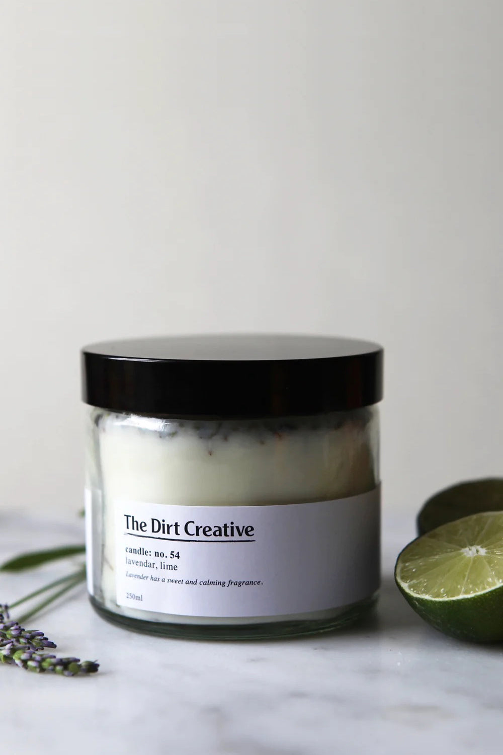 The Dirt Creative Candle No.54 - Lavender & Lime - RUM Amsterdam