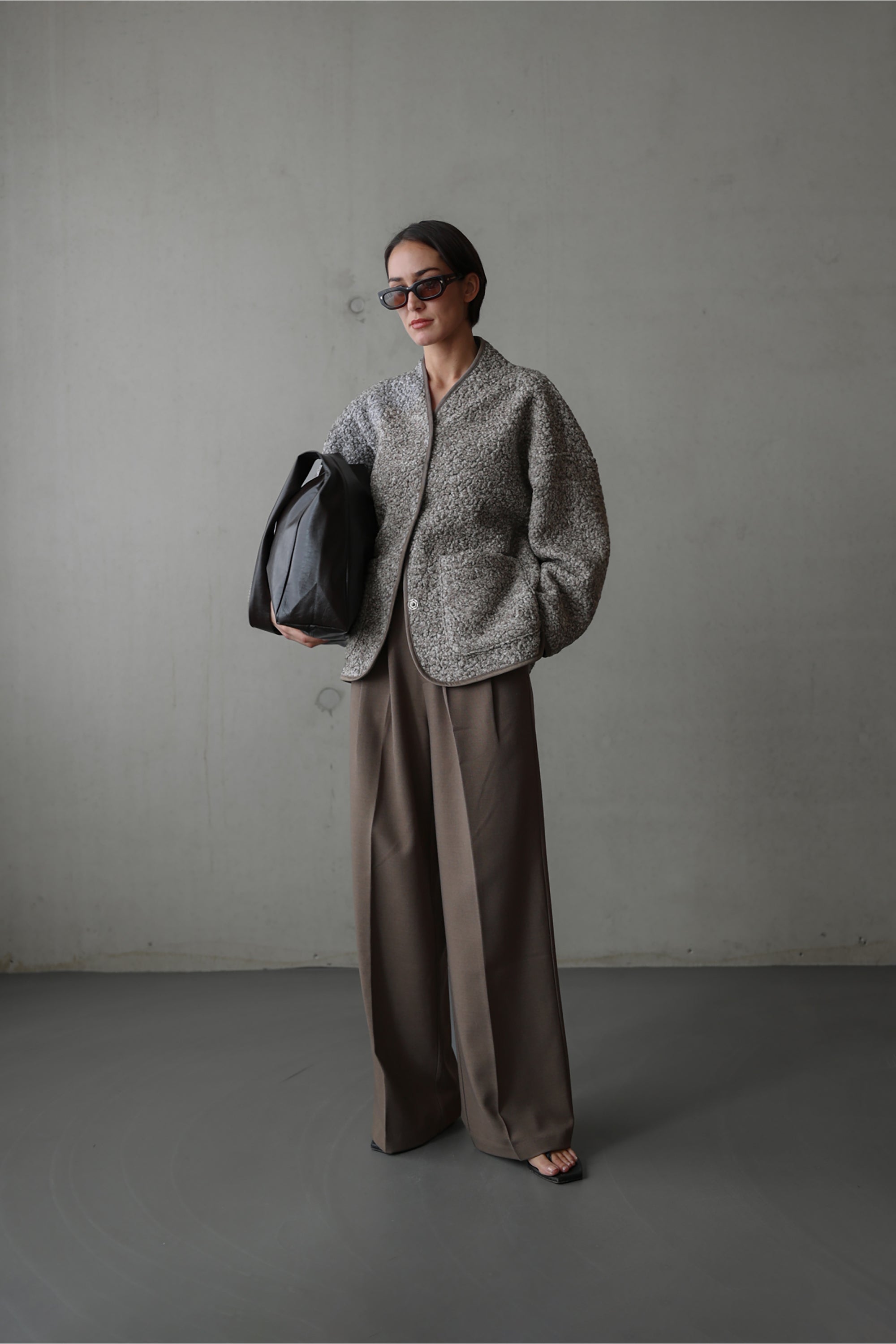 Amari Trousers - Coffee - RUM Amsterdam